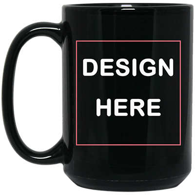 15 oz Black Mug BM15OZ