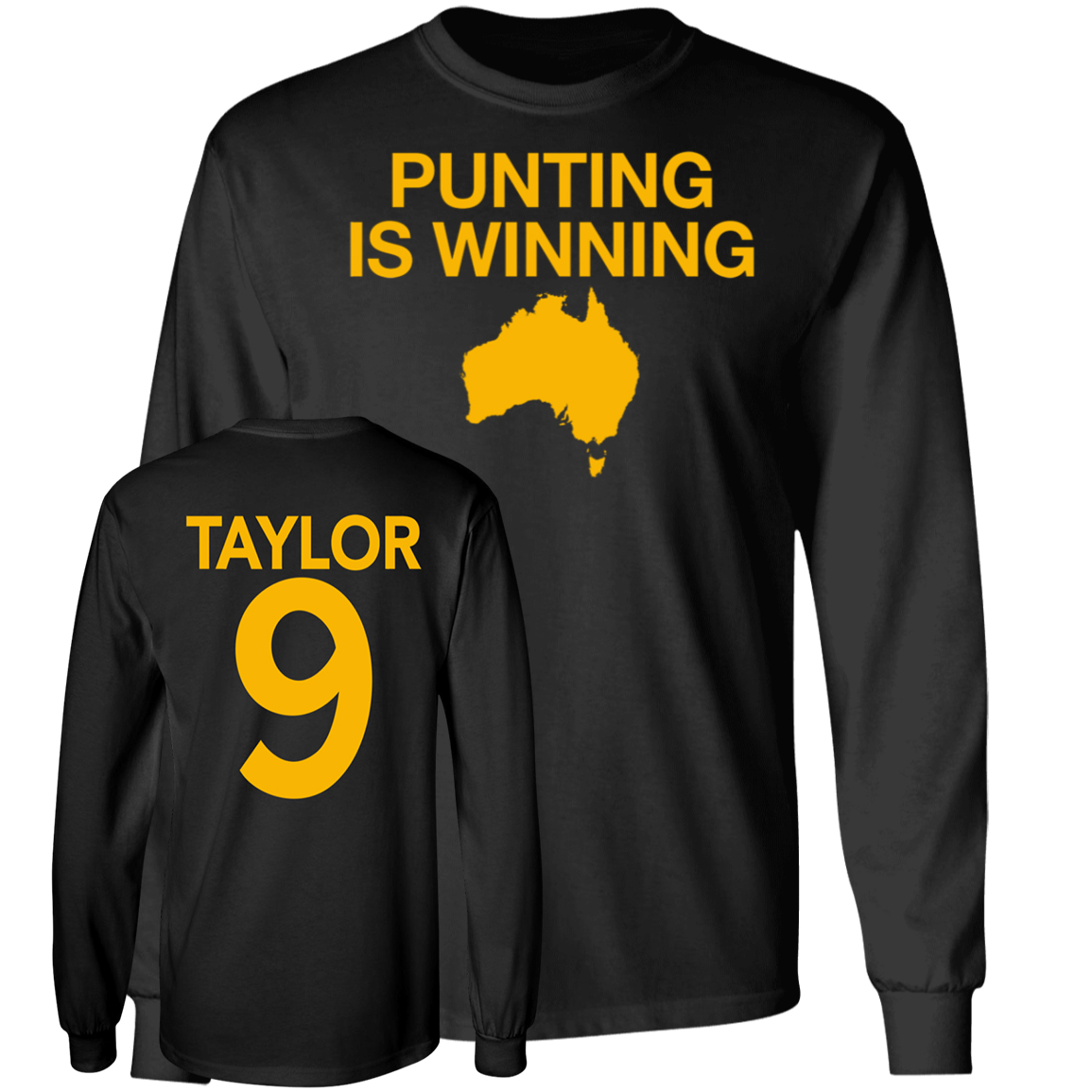 Punting Is Winning Long Sleeve Shirt