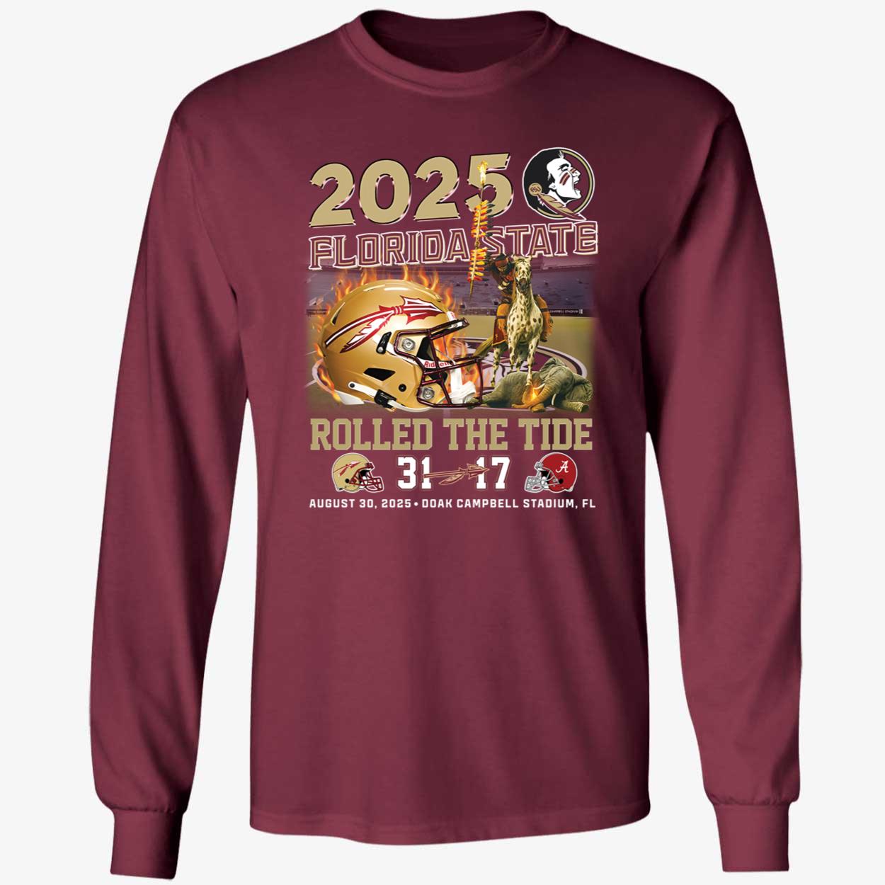 2025 Rolled The Tide Florida State 31 17 Alabama Shirt 4 1.jpg