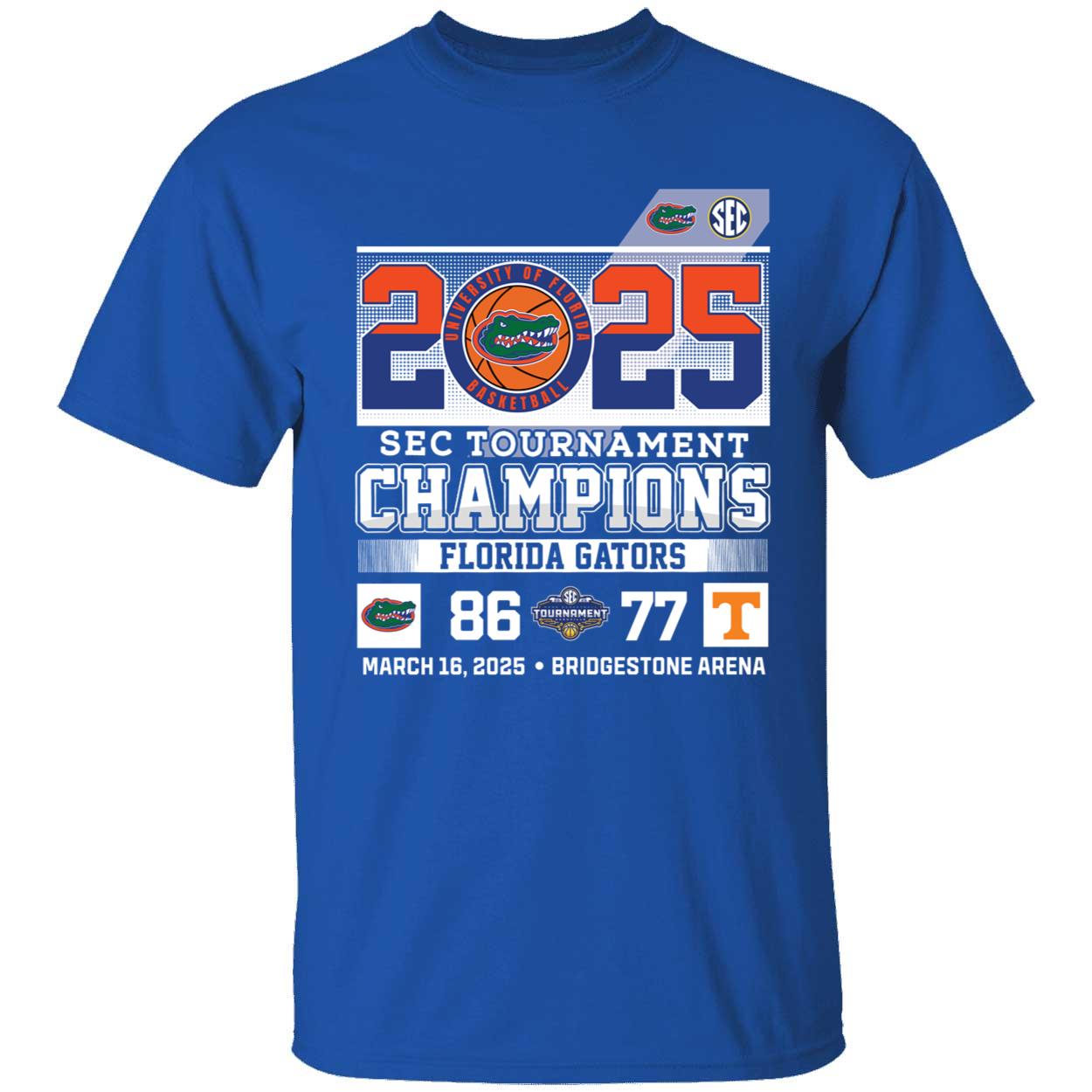 2025 Sec Tournament Champions Florida Gators 86 Tennessee Volunteers 77 Shirt 1 1.jpg