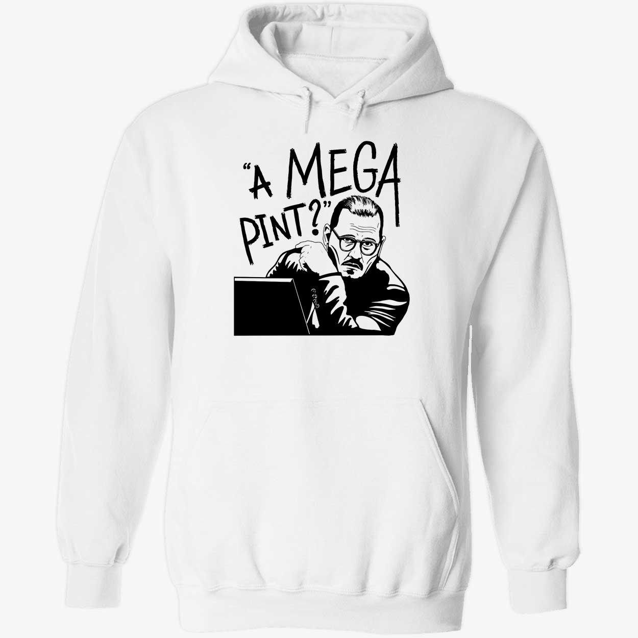 A Mega Pint Johnny Depp Hoodie