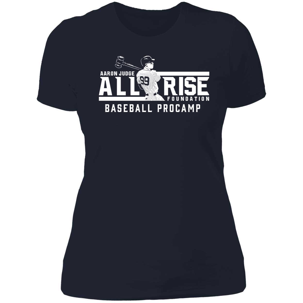 Aaron Judge All Rise Ladies Boyfriend Shirt