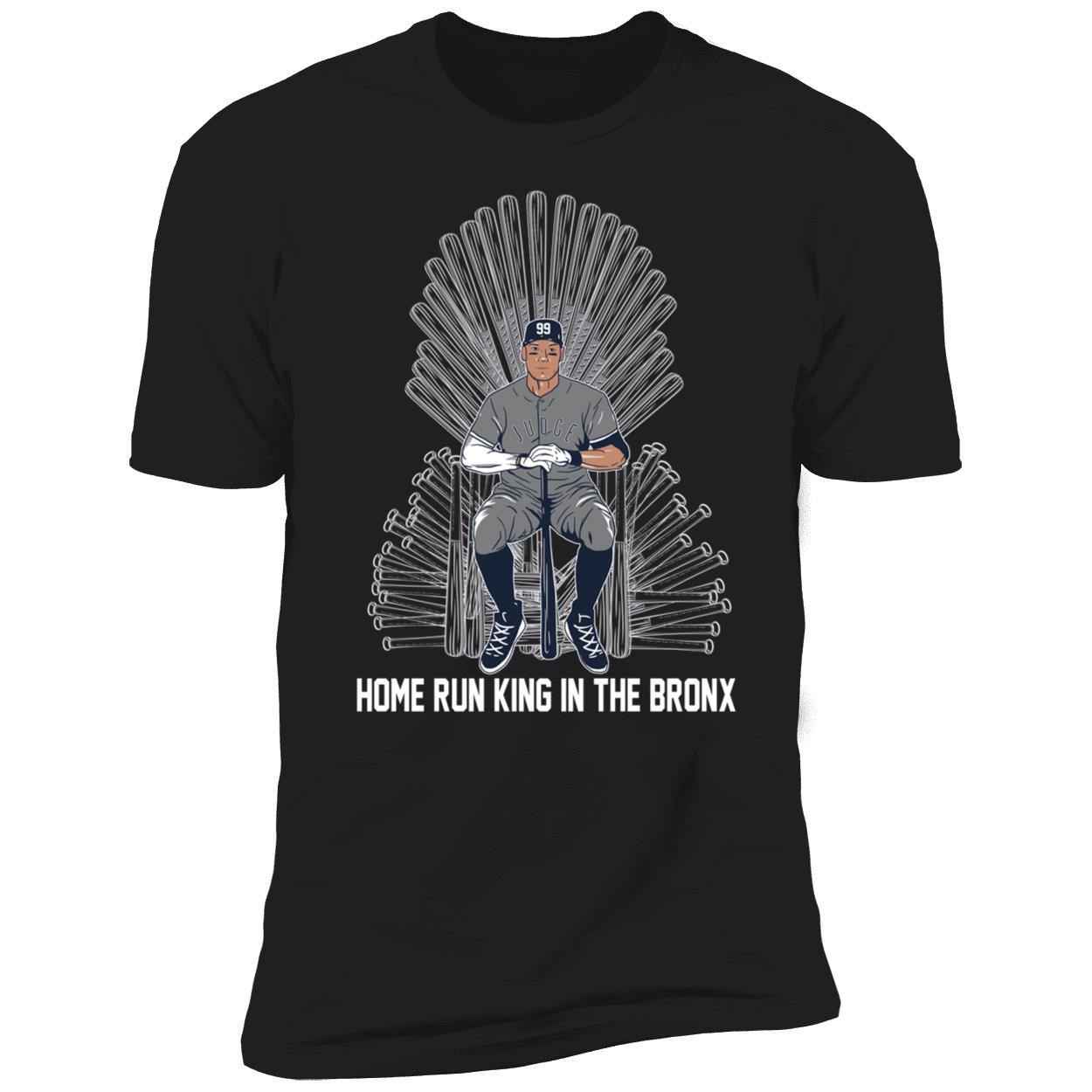 Aaron Judge Home Run King In The Bronx Premium SS T-Shirt