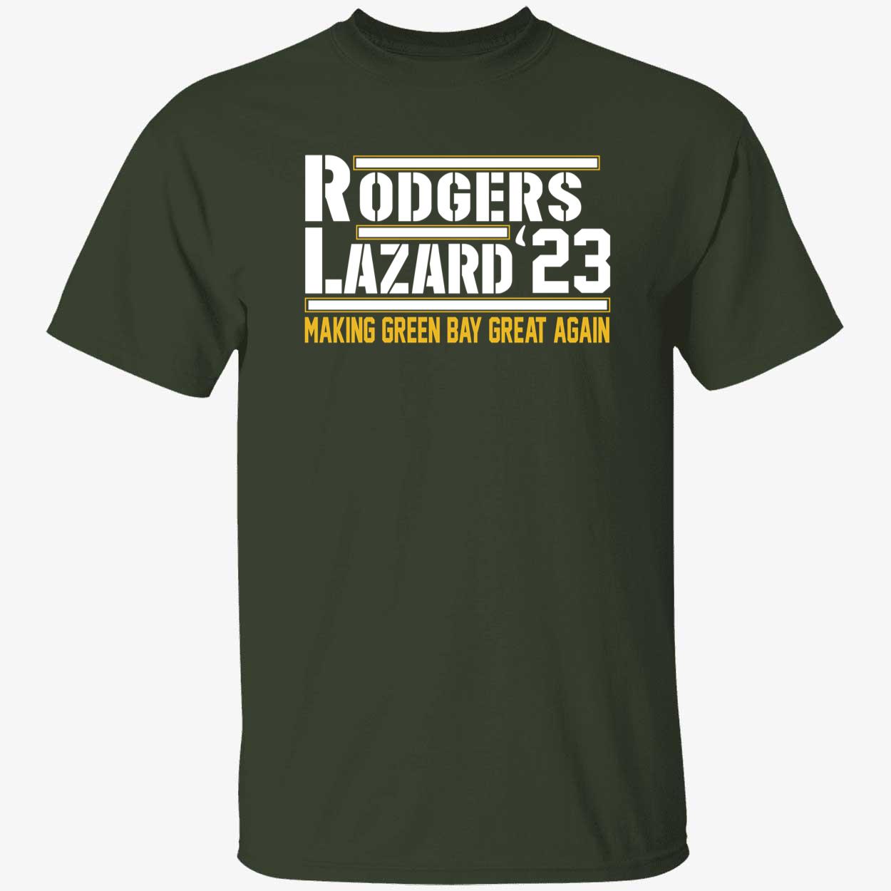 Aaron Rodgers Allen Lazard 23 Make Green Bay Great Again Shirt