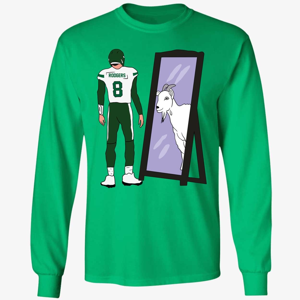 Aaron Rodgers Mirror Goat New York Jets Shirt 4 1.jpg