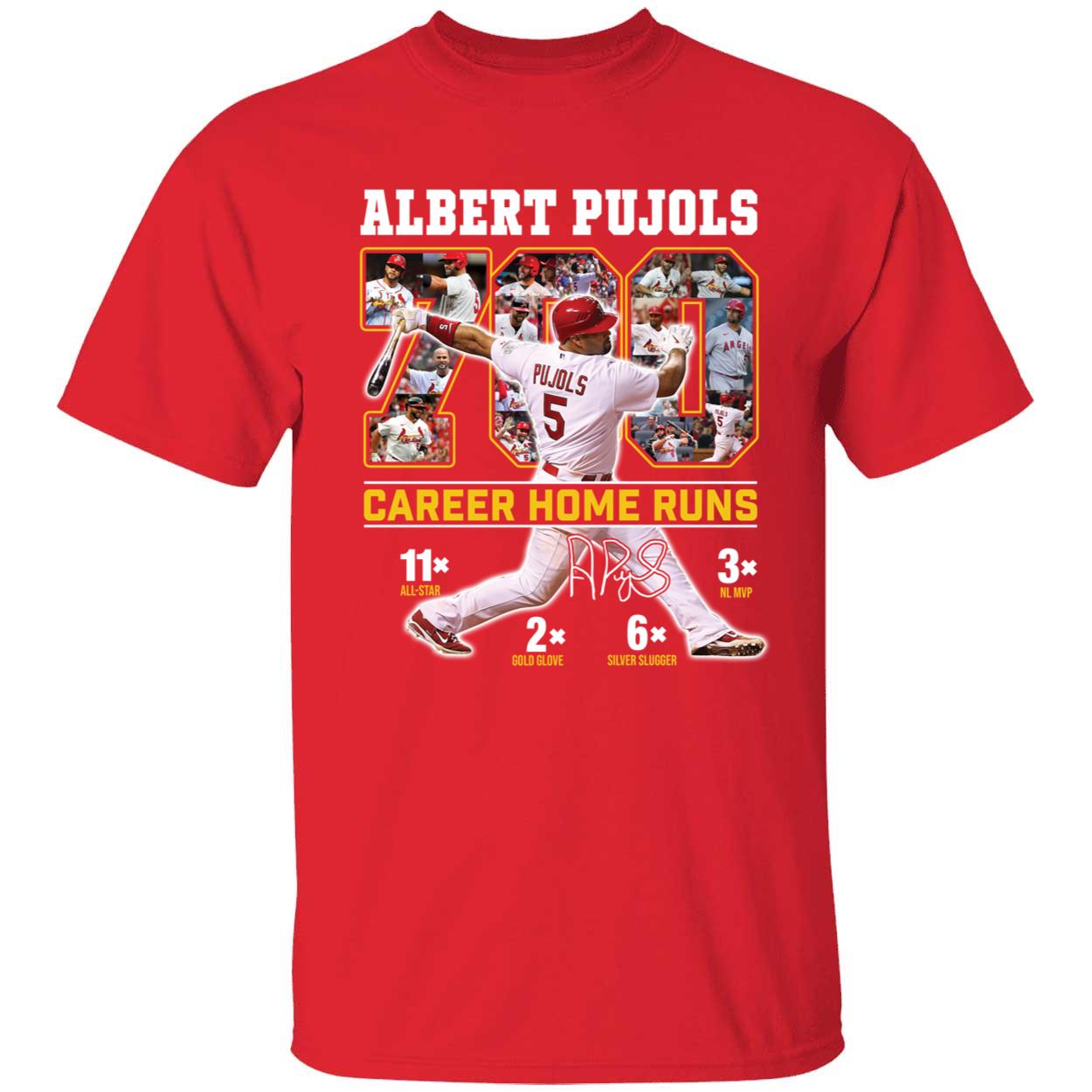 Albert Pujols 700 Career Home Runs Shirt