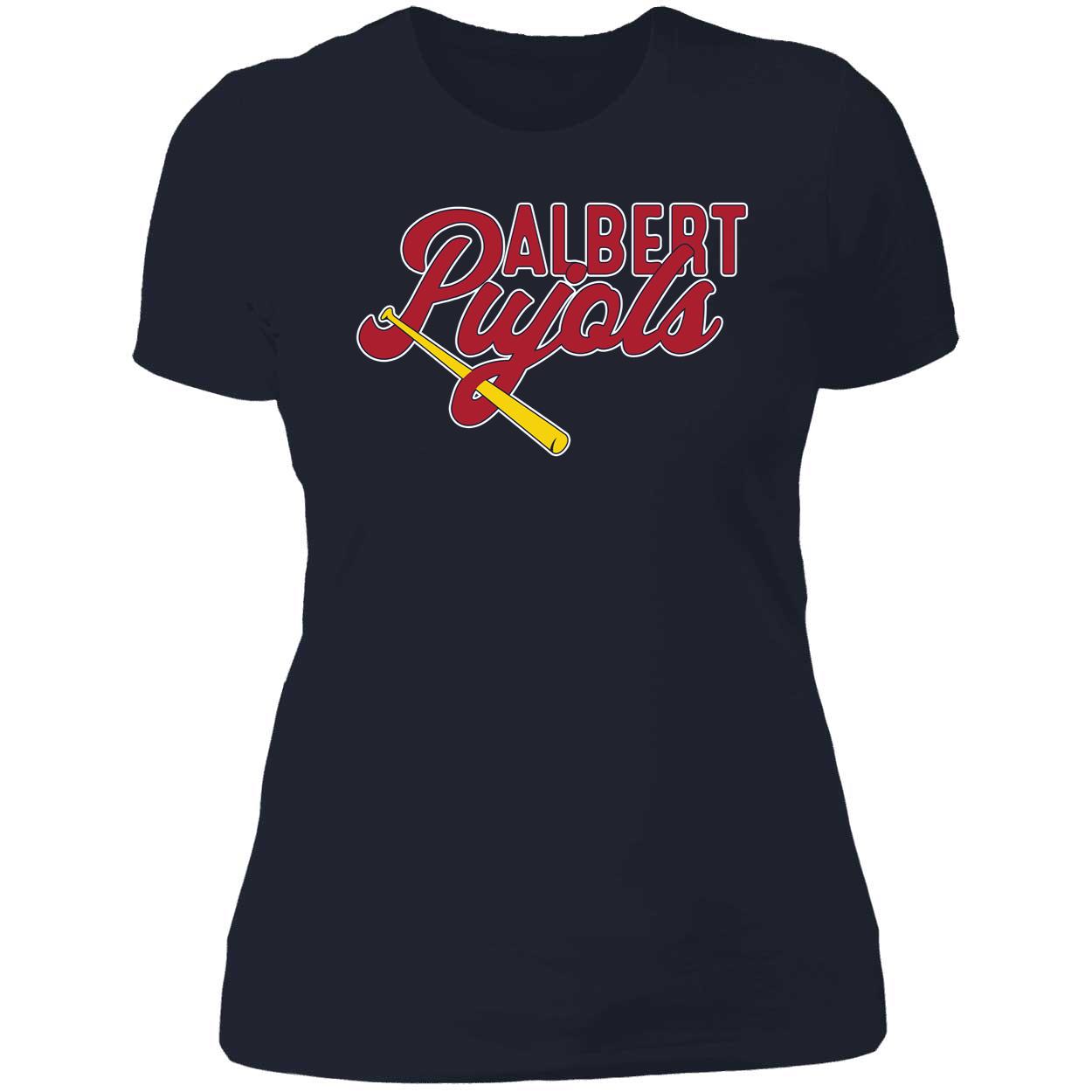 Albert Pujols Baseball Ladies Boyfriend Shirt