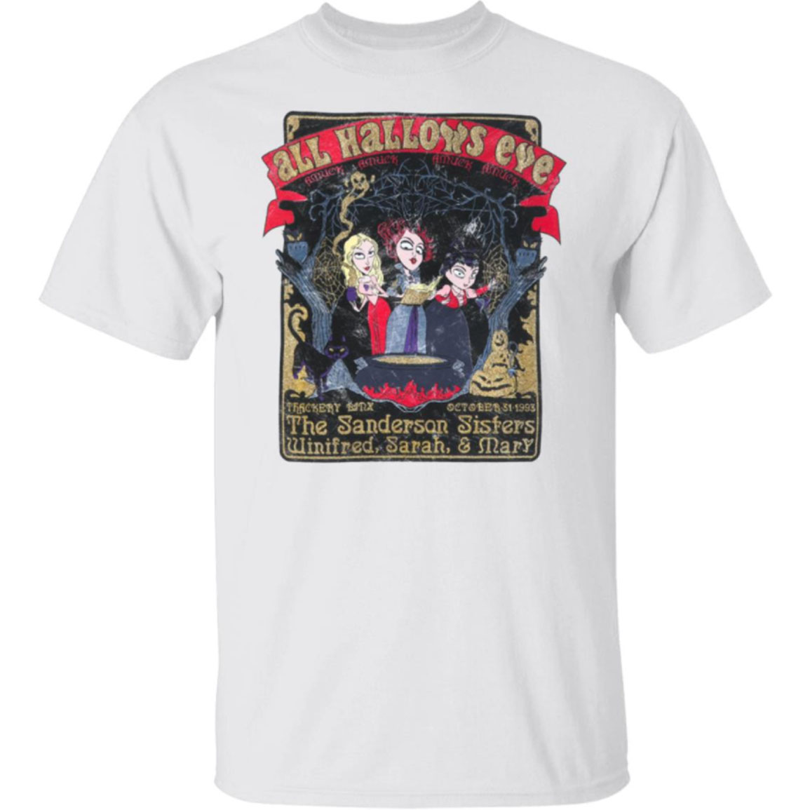 All Hallows Eve The Sanderson Sister Hocus Pocus Shirt