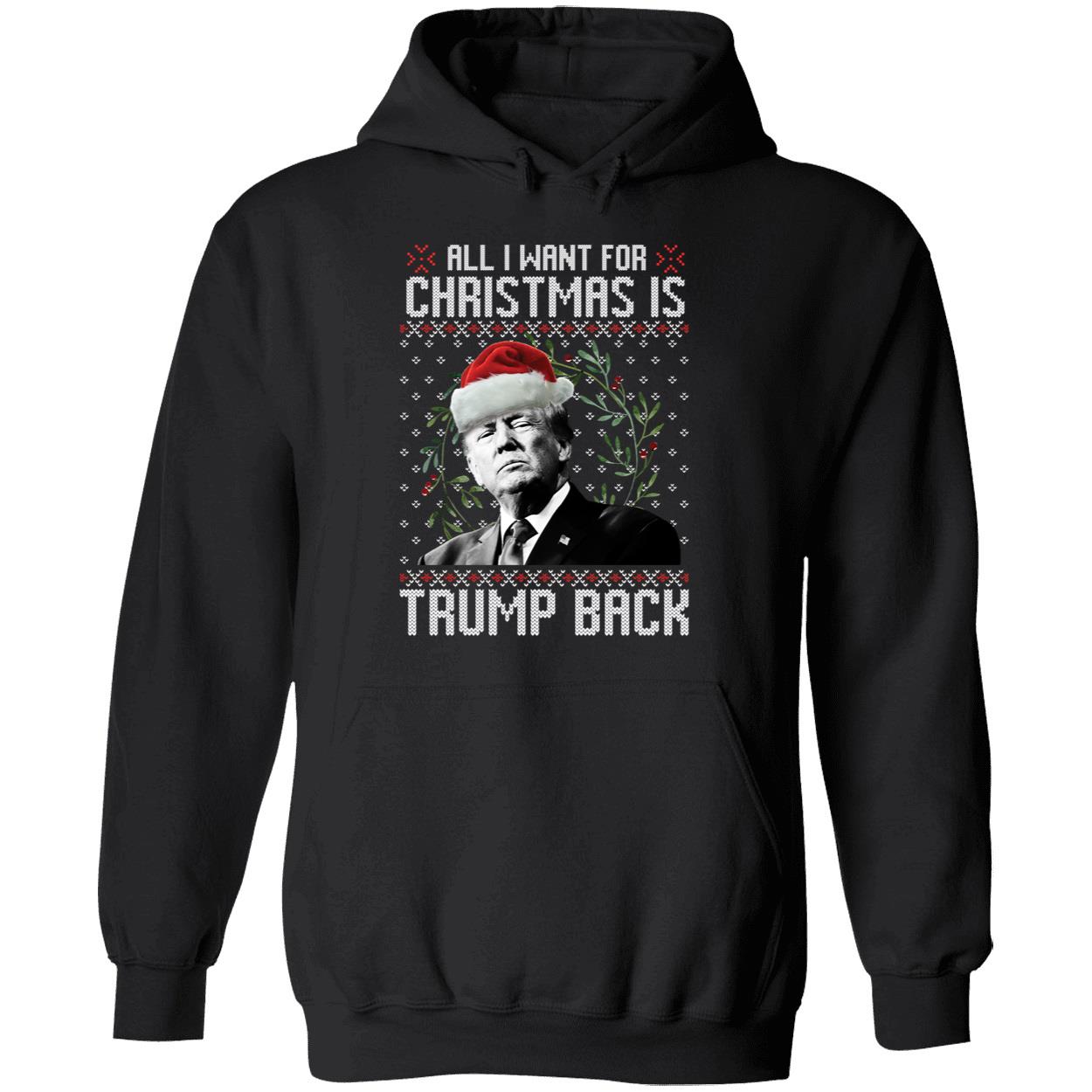All I Want For Christmas Is Trump Back Christmas Hoodie