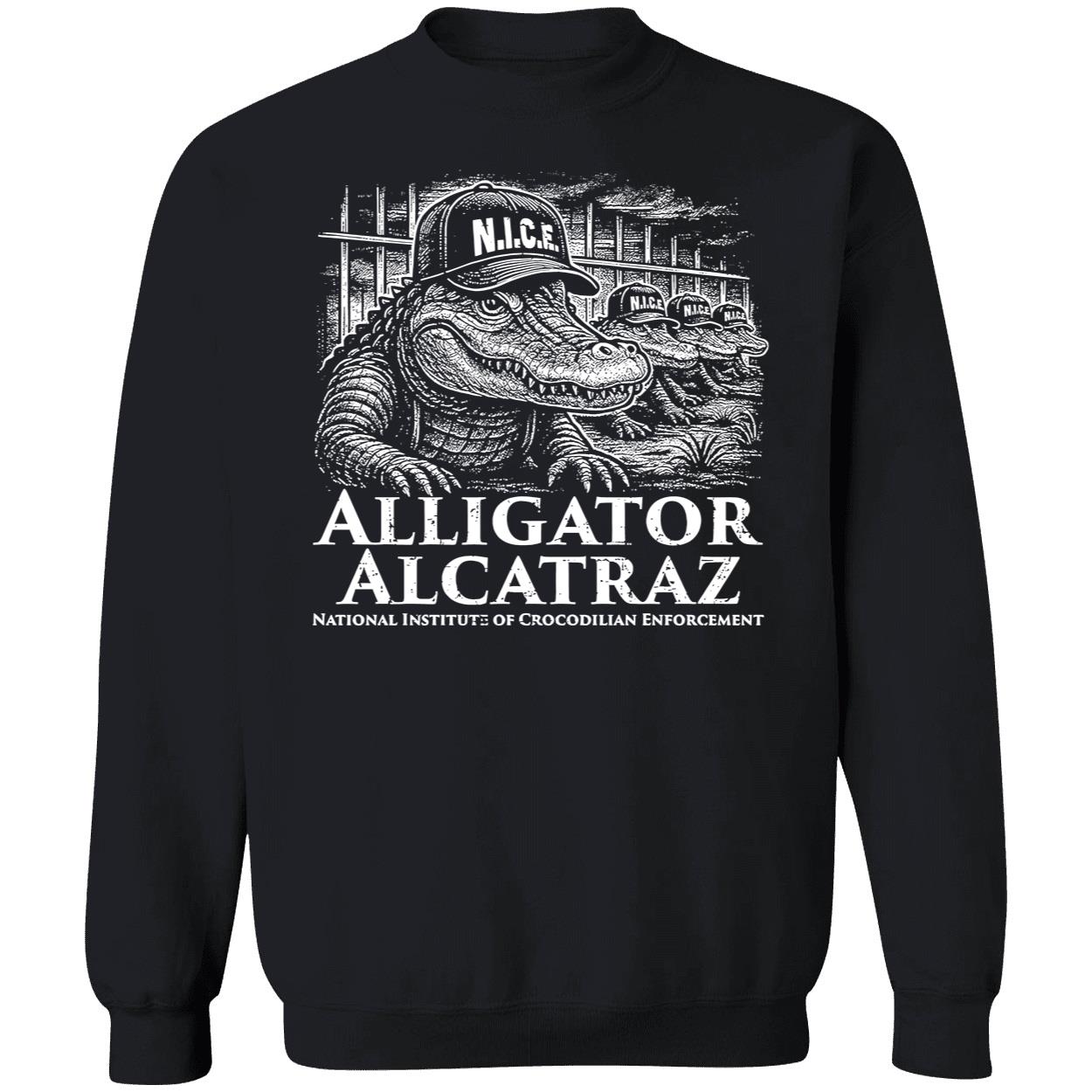 Alligator Alcatraz NICE National Institute Of Crocodilian Enforcement Shirt 3 1.jpg