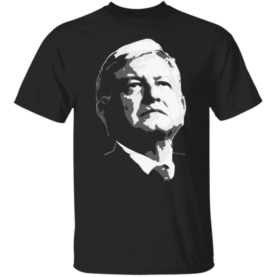 Amlo Black And White Shirt