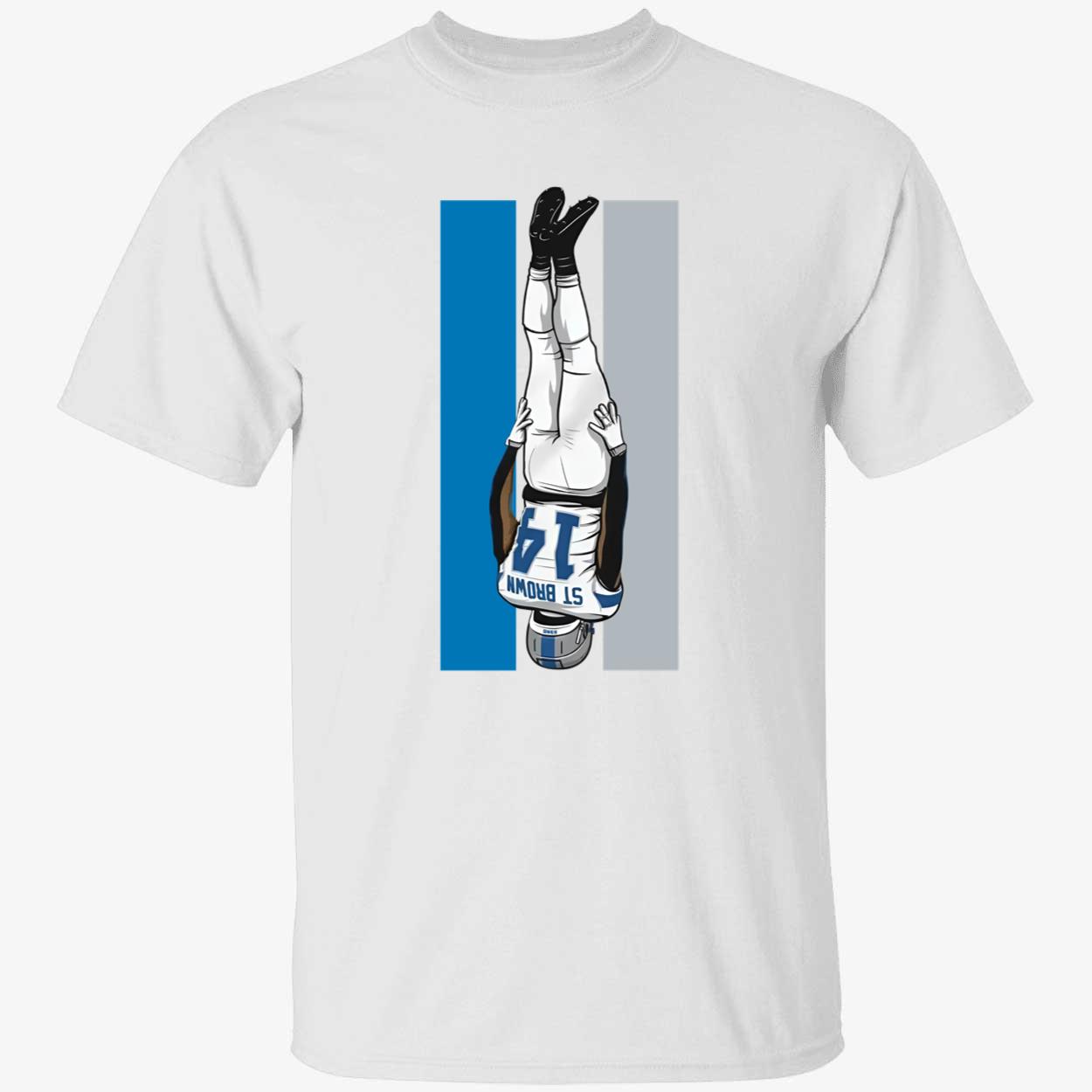 Amon ra St Brown Celly Racing Stripe Detroit Lions Shirt 1 1.jpg