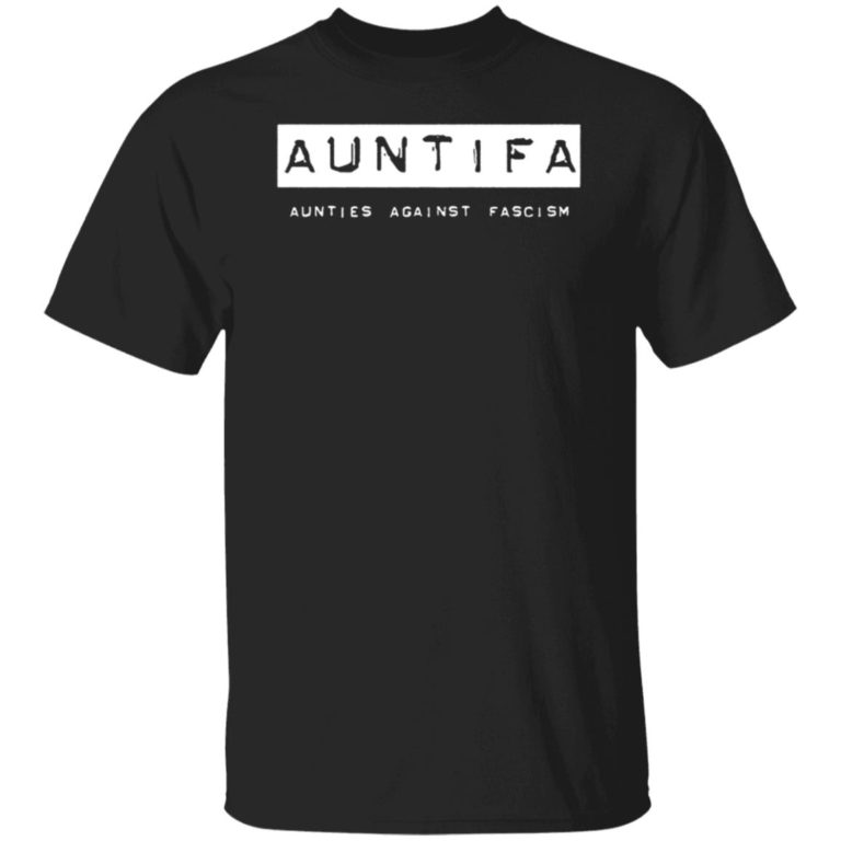 Antifa Aunty Against Fascism Shirt