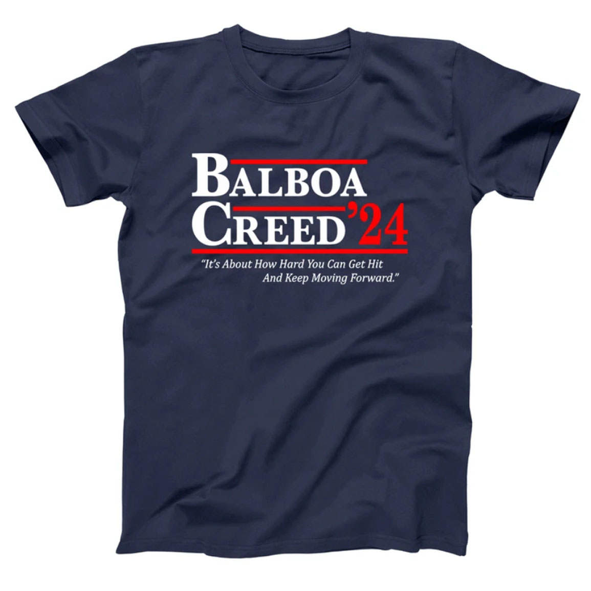 Balboa Creed 2024 It's About How Hard You Can Get Hit Shirt