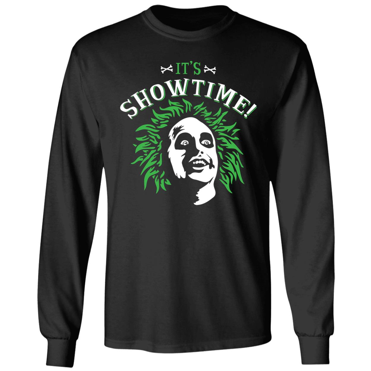 Beetlejuice It's Showtime Long Sleeve Shirt