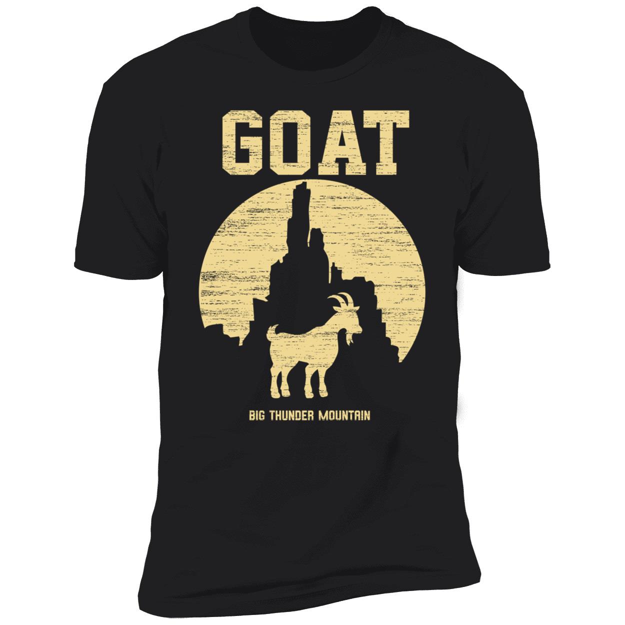 Big Thunder Mountain Goat Premium SS T-Shirt
