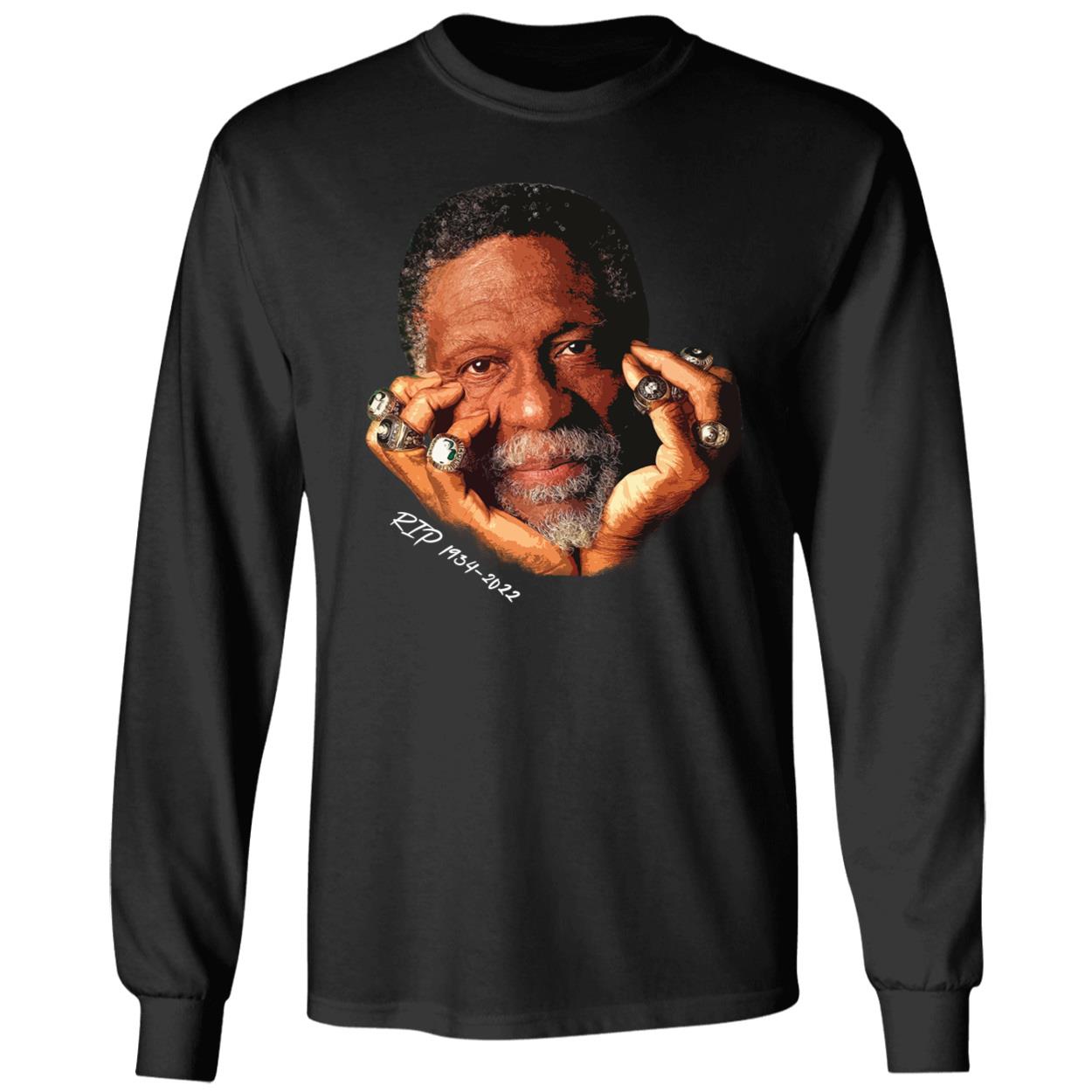 Bill Russell 1934 2022 Long Sleeve Shirt