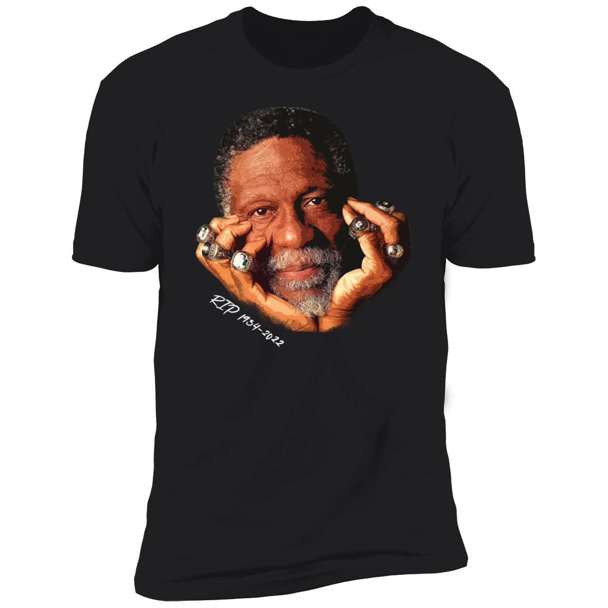 Bill Russell 1934 2022 Premium SS T-Shirt