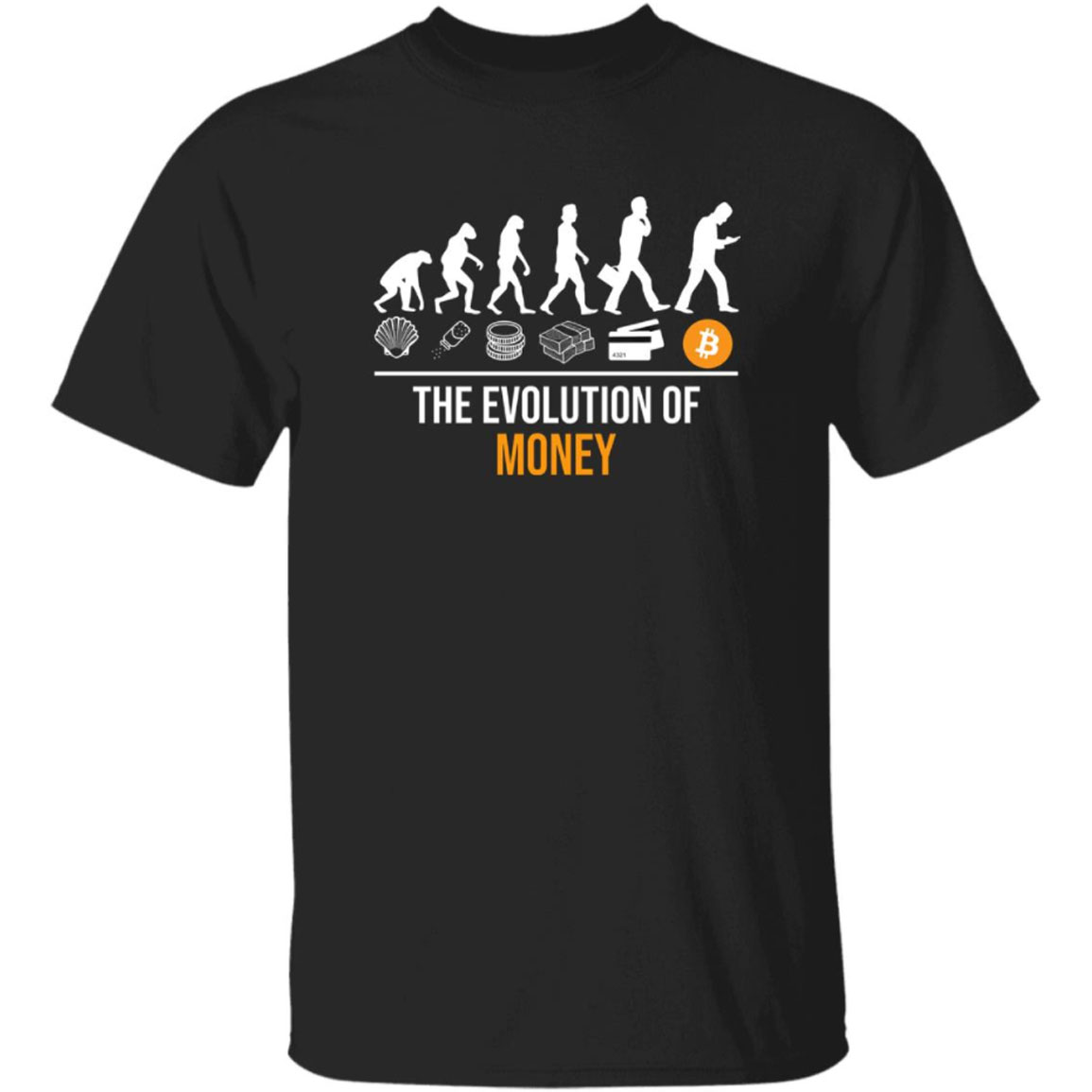 Bitcoin The Evolution Of Money Shirt