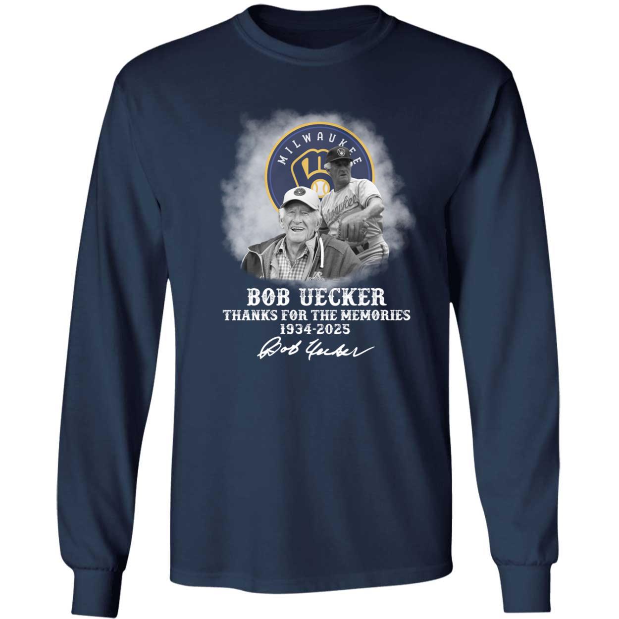 Bob Uecker Thank For The Memories 1934 2025 Shirt 4 1.jpg