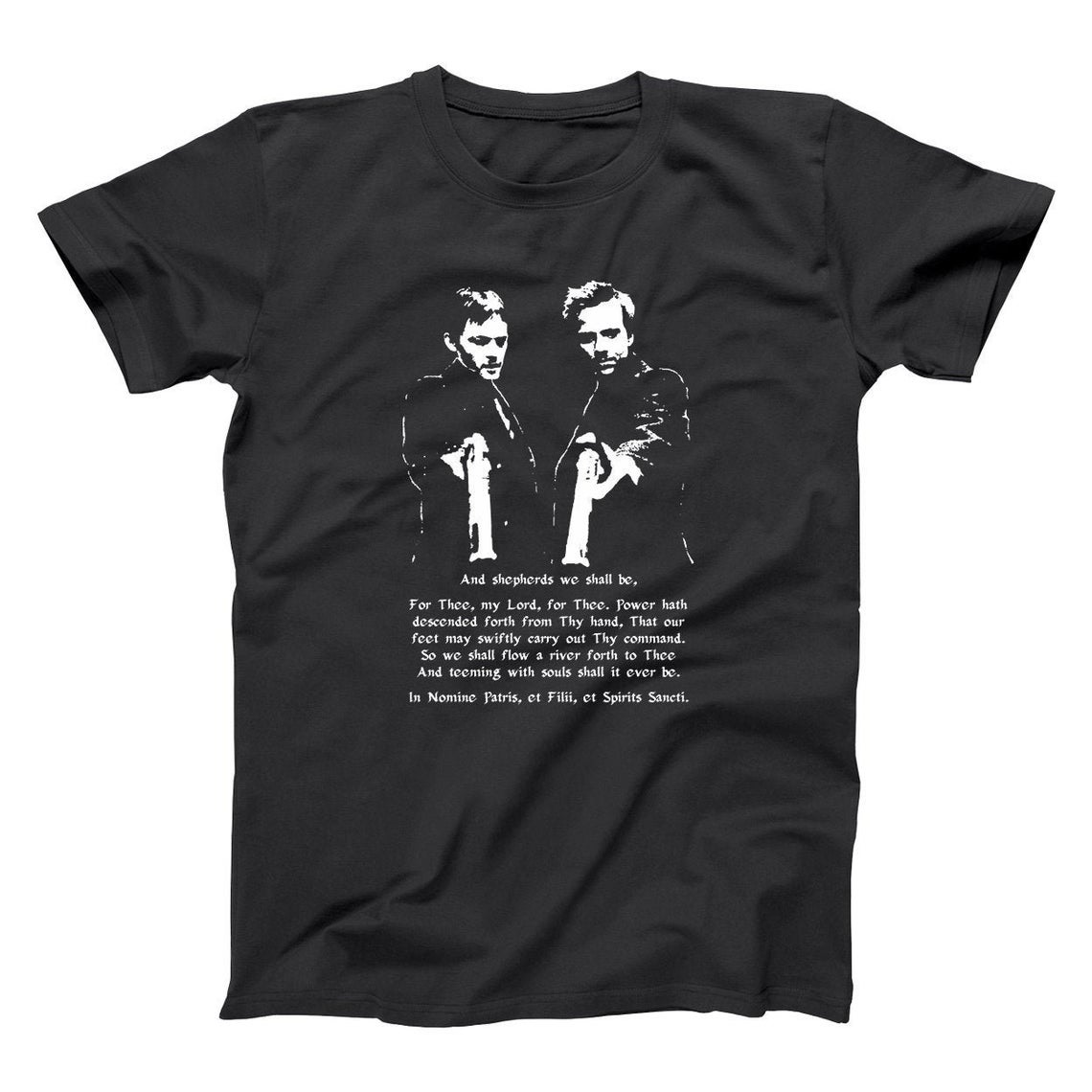 Boondocks Saints Prayer And Shepherds We Shall Be Shirt