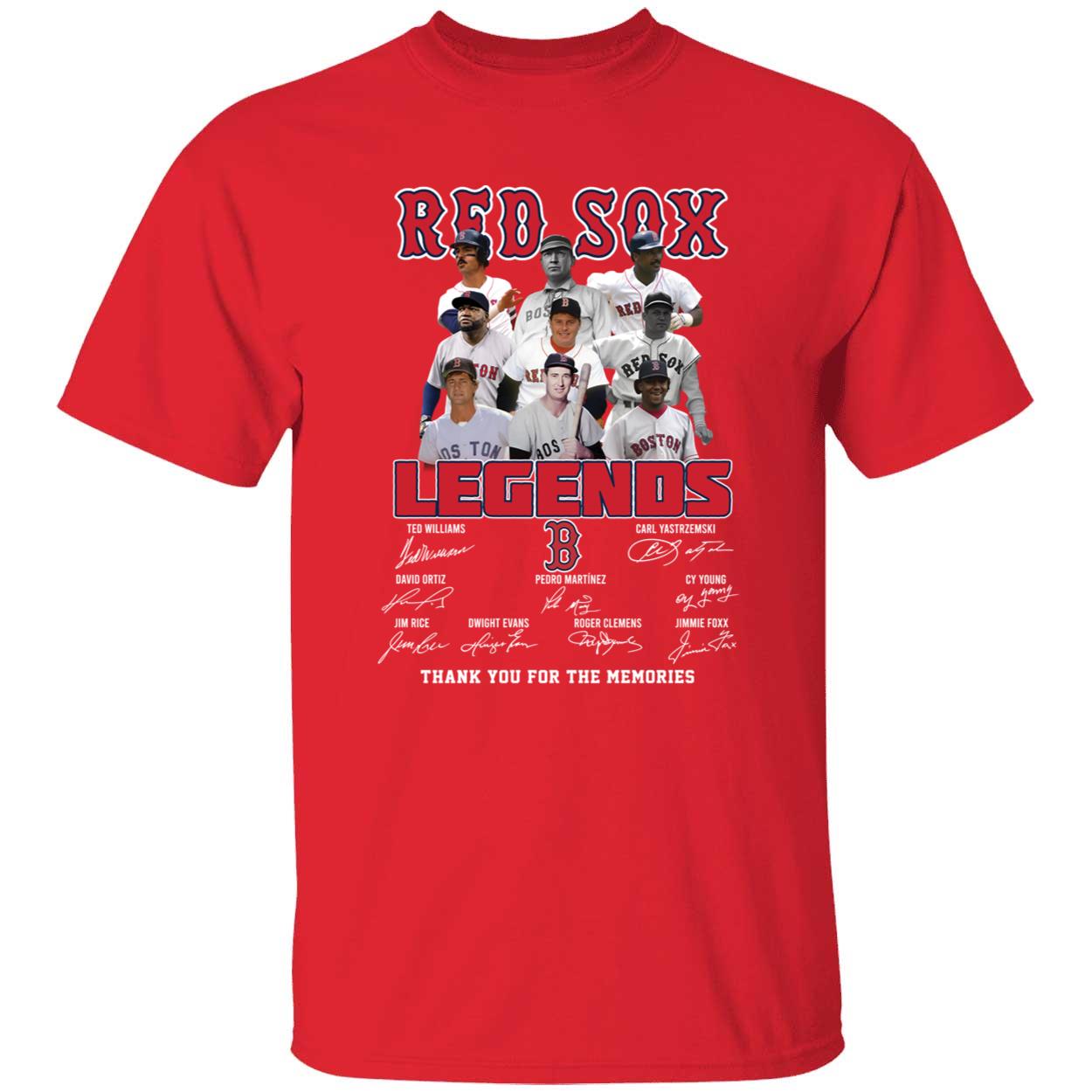 Boston Red Sox Legends Thank You For The Memories Signature Shirt 1 1.jpg