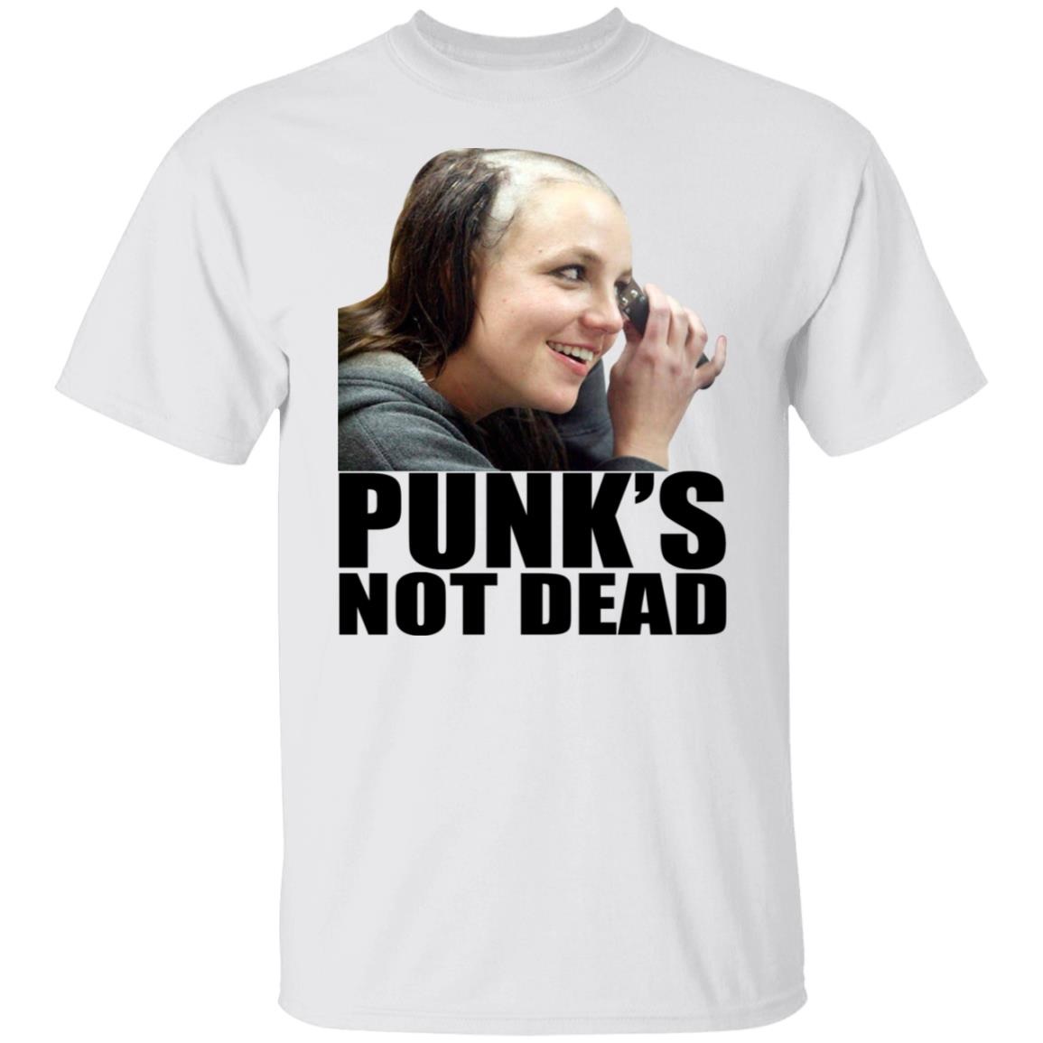 Britney Spears Punk's Not Dead Shirt