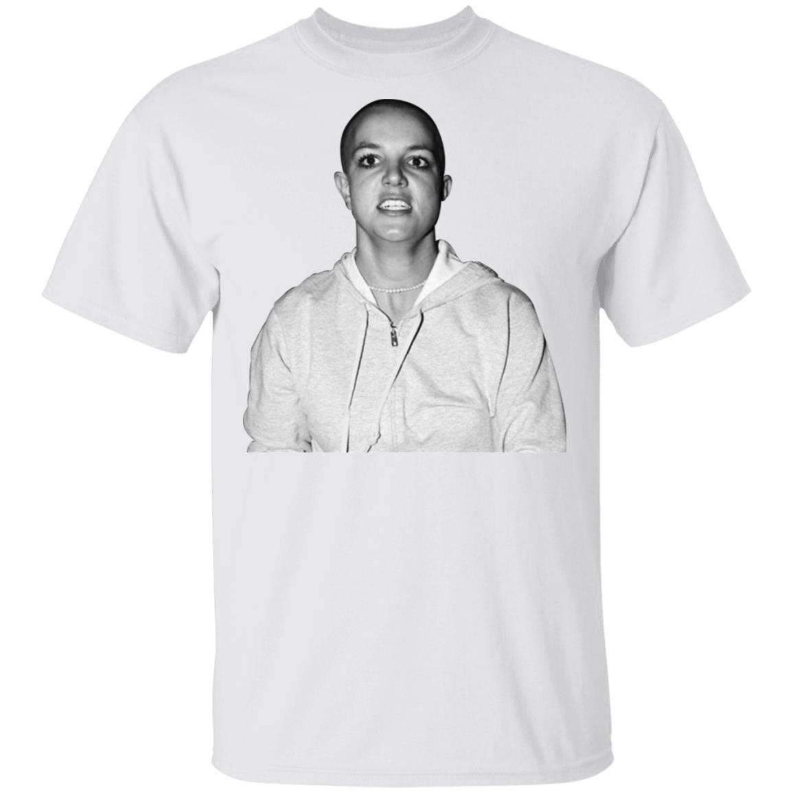 Britney Spears Shaved Head Shirt