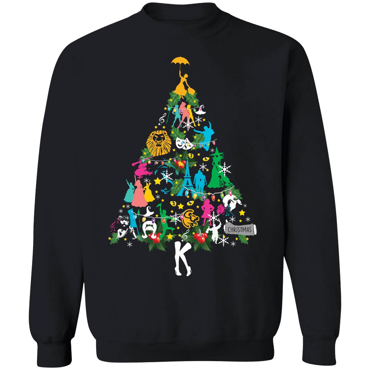 Broadway Christmas Tree Sweatshirt