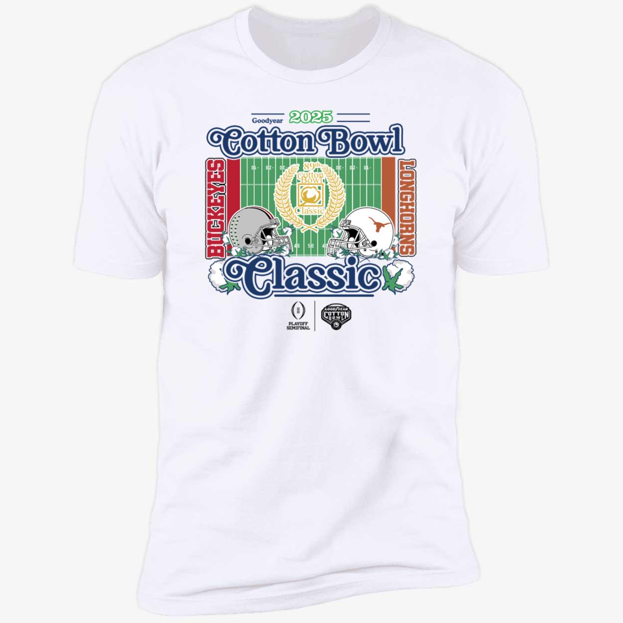 Buckeyes Vs Longhorns 2025 Goodyear Cotton Bowl Classic Shirt 5 1.jpg