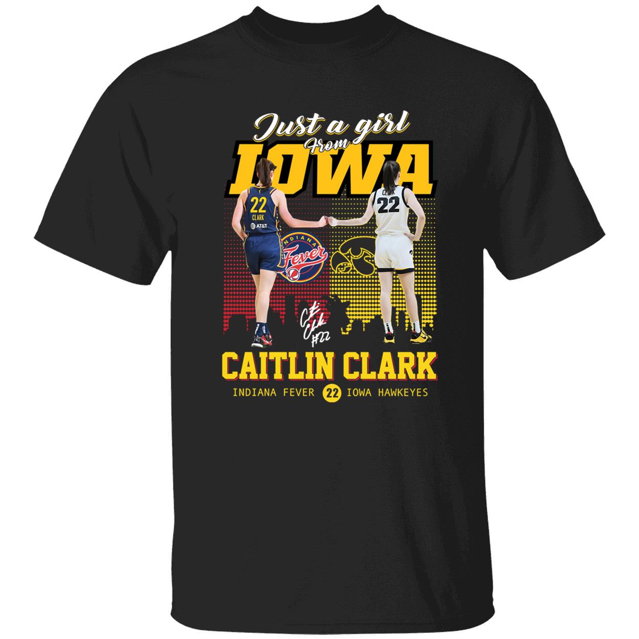 Caitlin Clark Just A Girl From Iowa Signature Shirt
