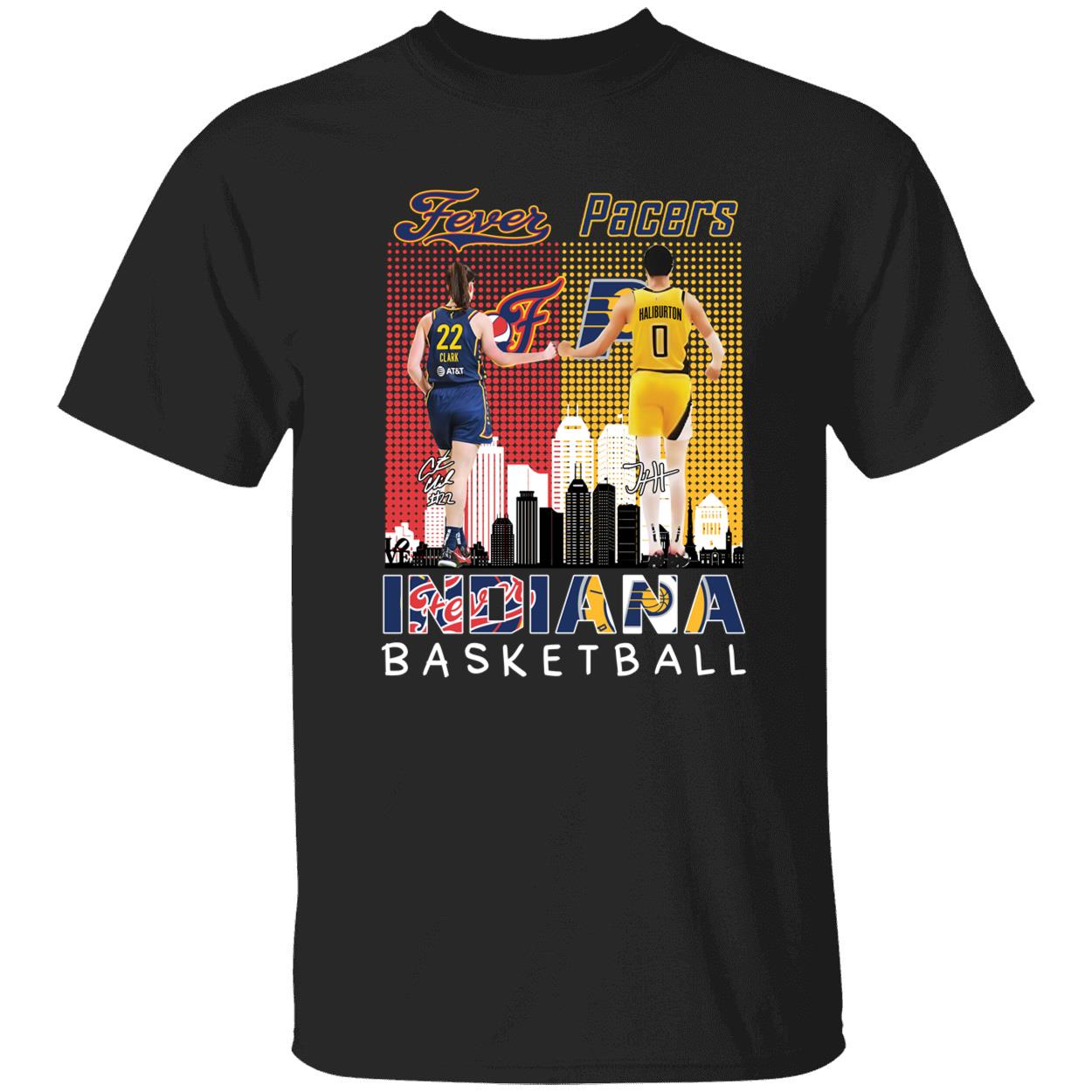 Caitlin Clark Tyrese Haliburtonin Indiana Basketball Skyline Signatures Shirt 1 1 1.jpg