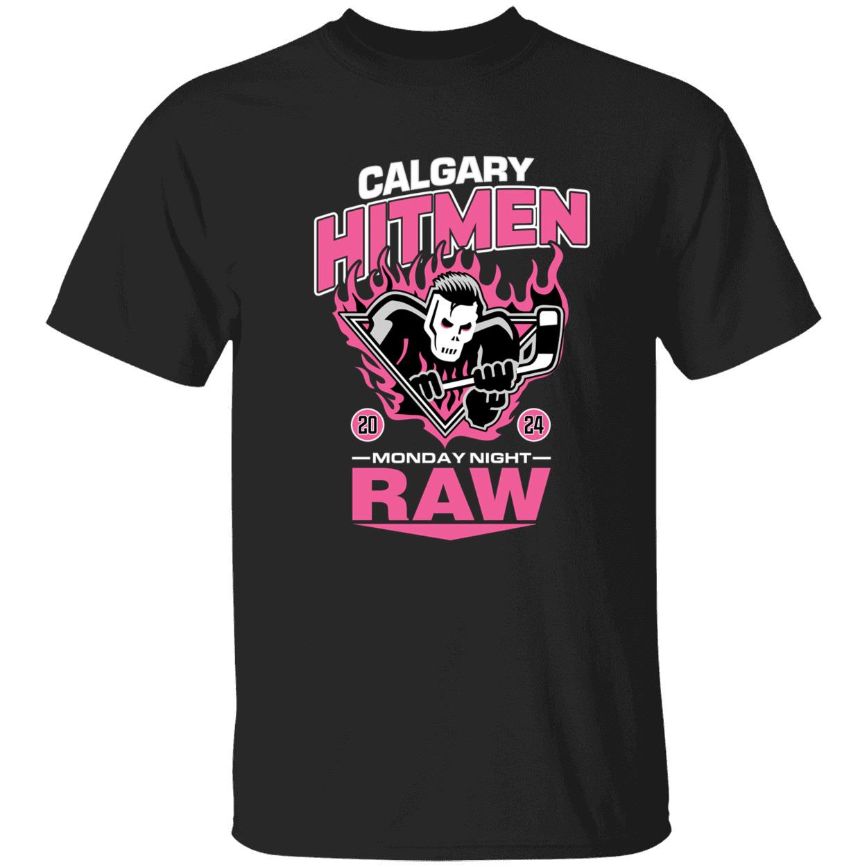 Calgary Hitmen 2024 Monday Night Raw Shirt