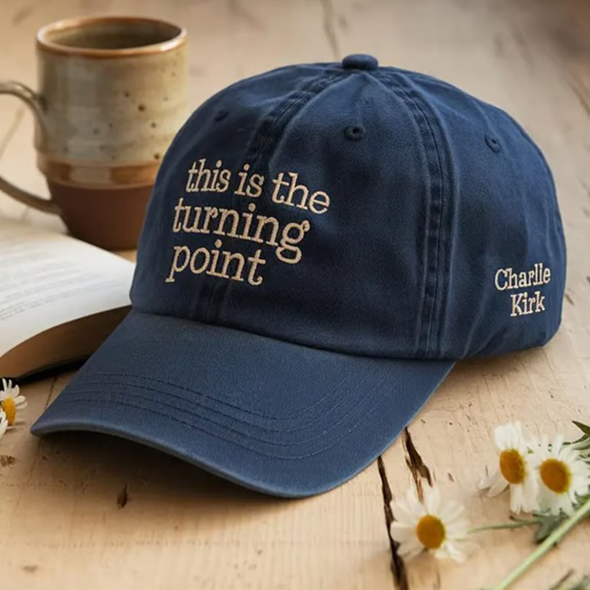 Charlie Kirk This Is The Turning Point Hat.png