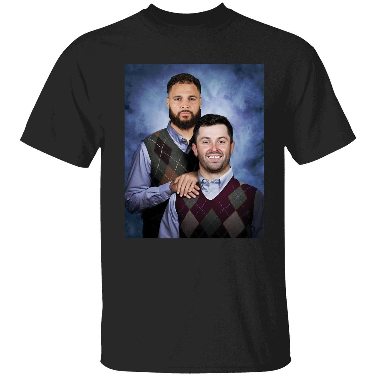 Chase Mclaughlin Wearing Baker Mayfield Mike Evans Step Brothers Shirt 1 1.jpg