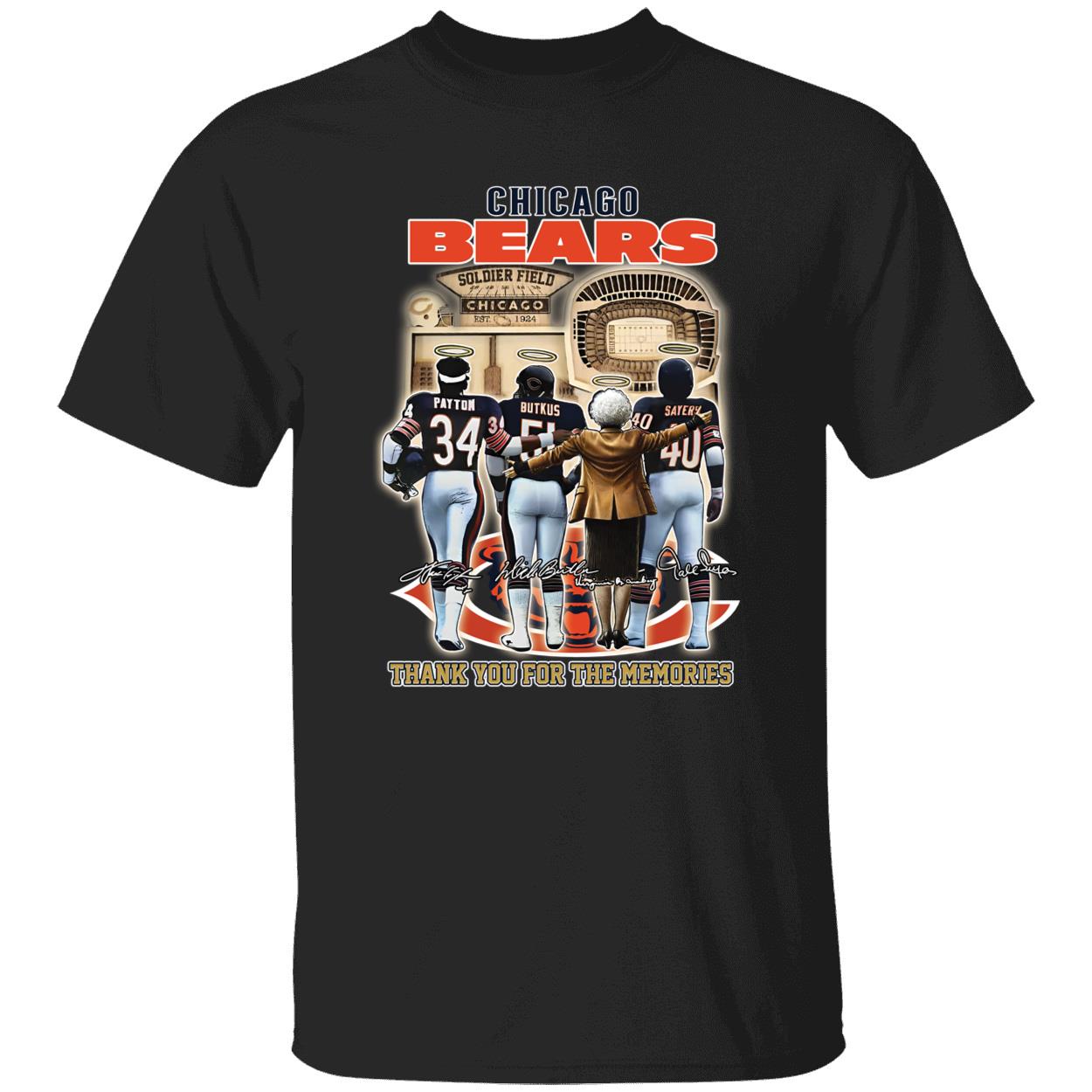 Chicago Bears Thank You For The Memories Shirt