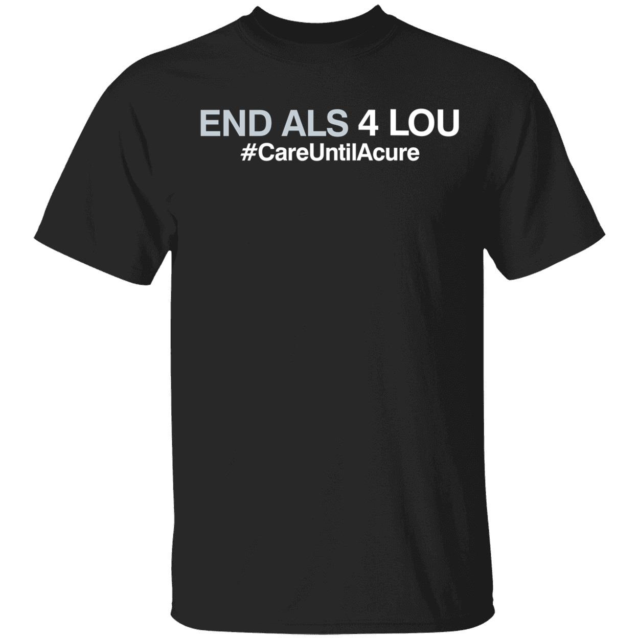 Chicago White Sox End Als 4 Lou #CareUntilAcure Shirt