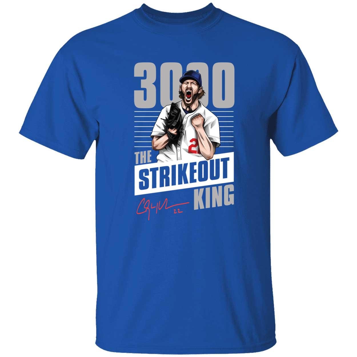 Clayton Kershaw 3000 The Strikeout King Shirt 1 1.jpg