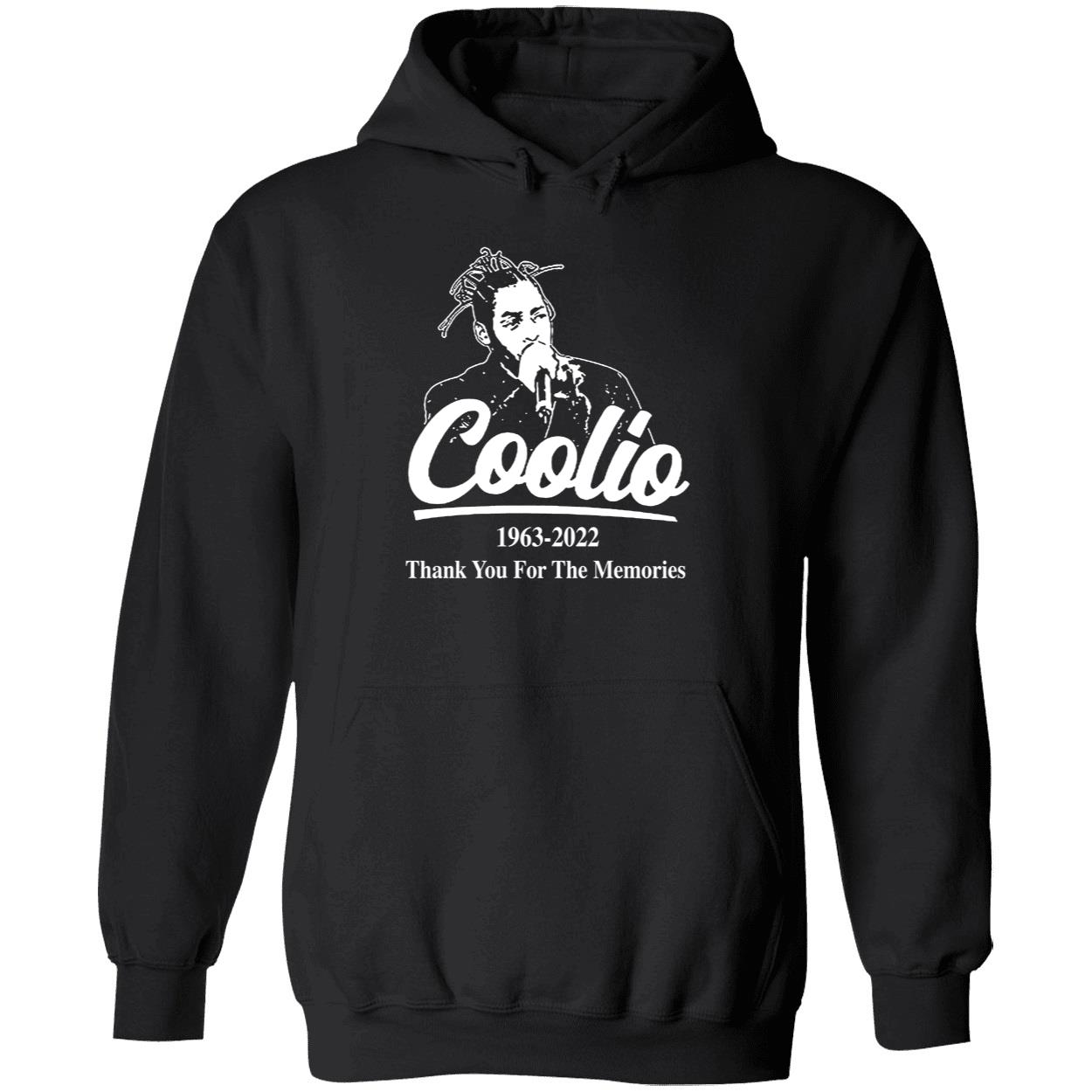 Coolio 1963 2022 Thank You For The Memories Hoodie