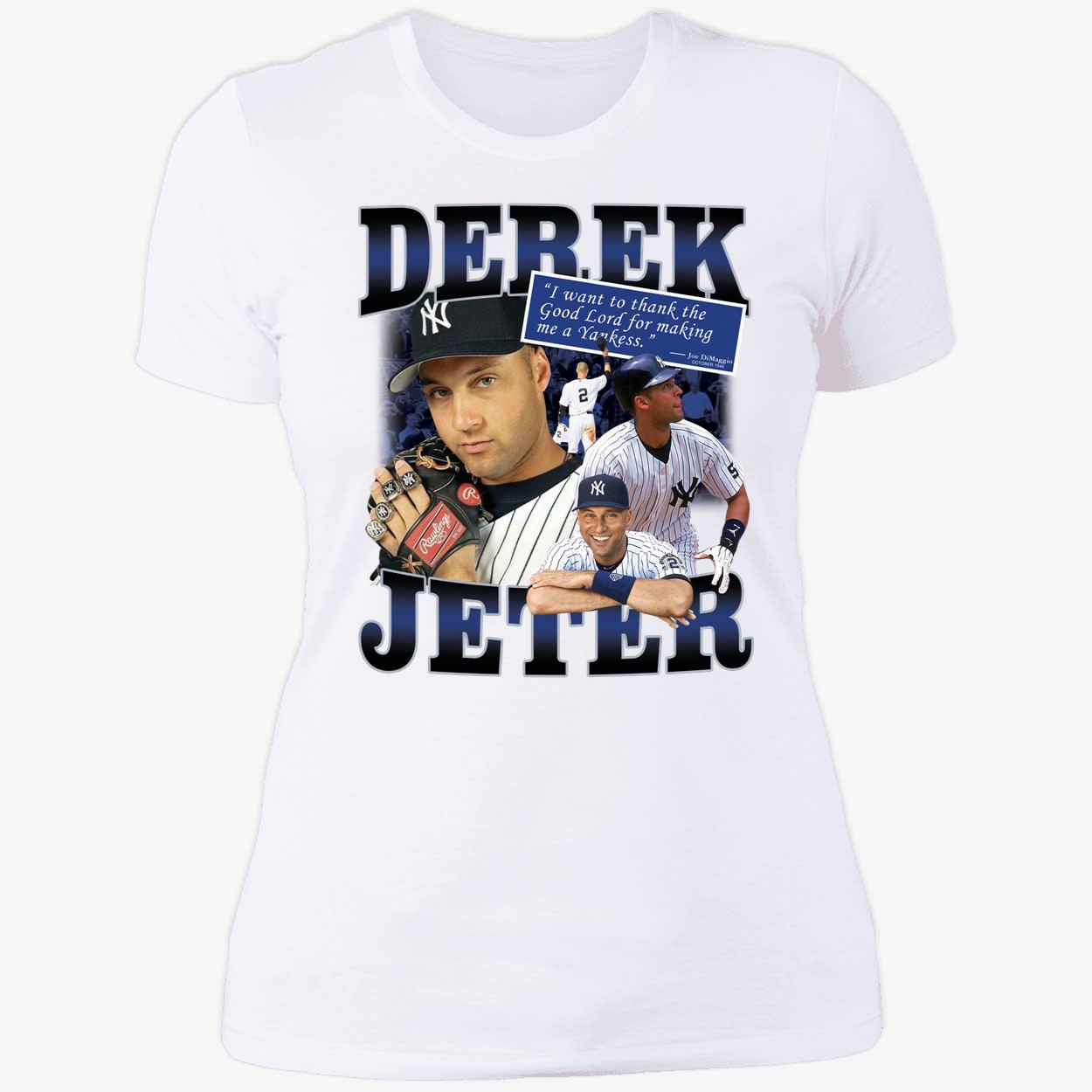 Derek Jeter Ladies Boyfriend Shirt