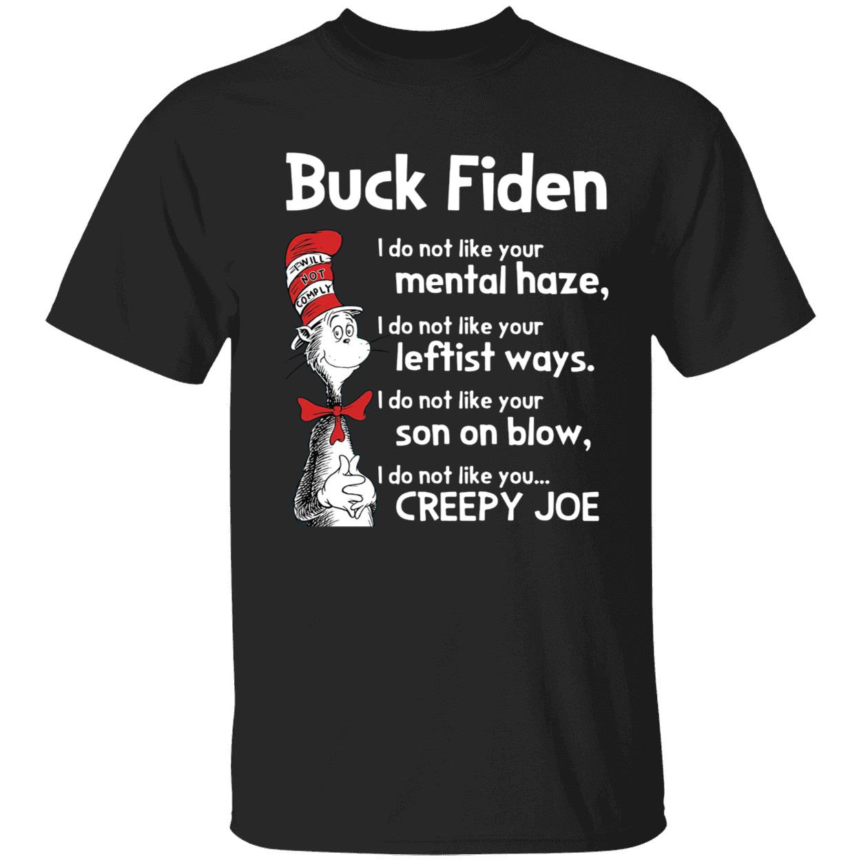 Dr Seuss Buck Fiden I Do Not Like You Creepy Joe