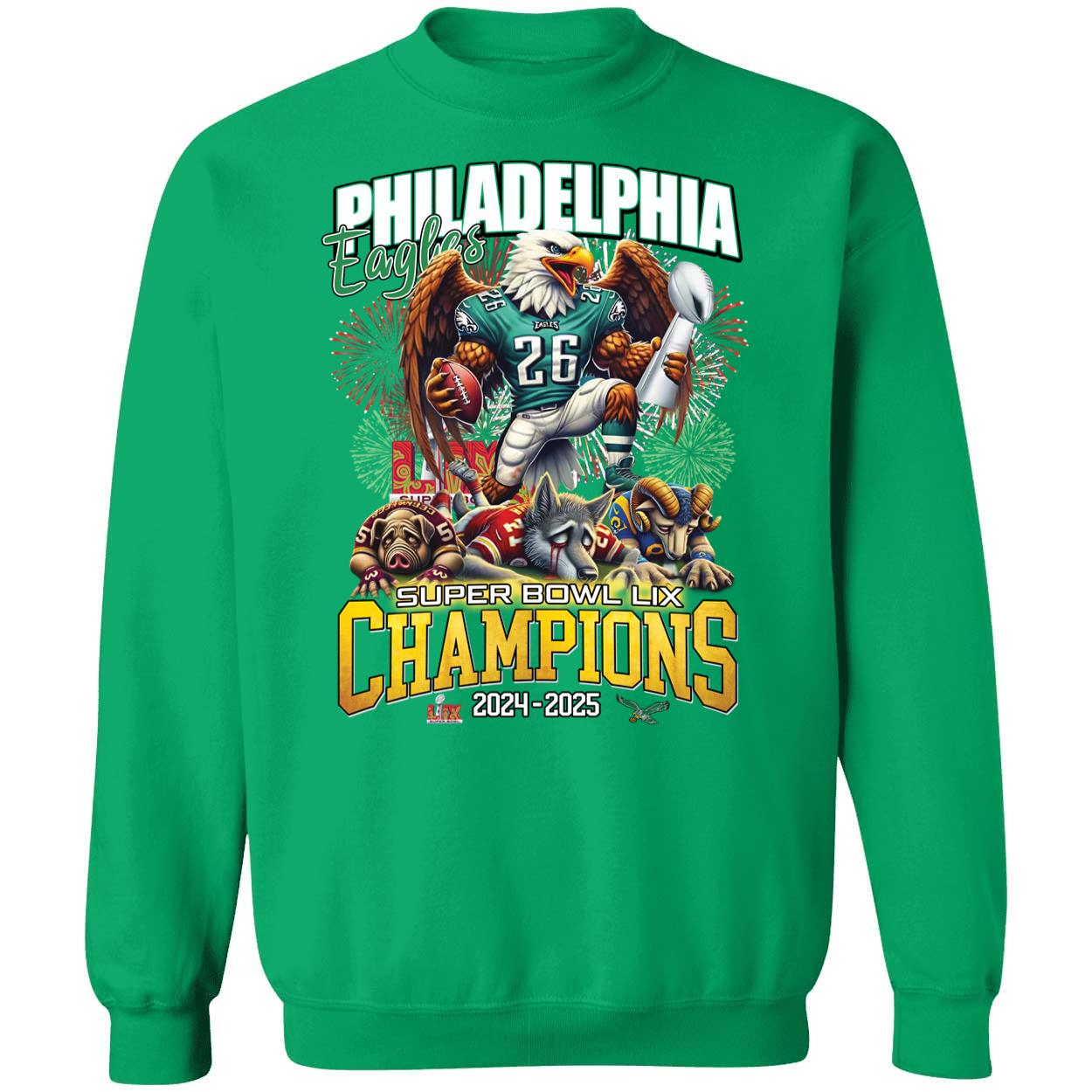 Eagles Super Bowl LIX Champions 2024 2025 Shirt 3 1.jpg