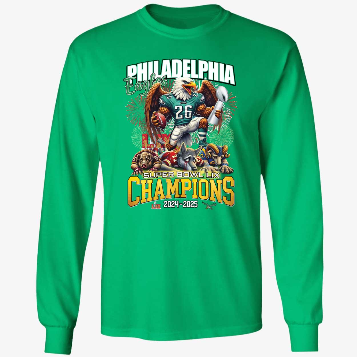 Eagles Super Bowl LIX Champions 2024 2025 Shirt 4 1.jpg