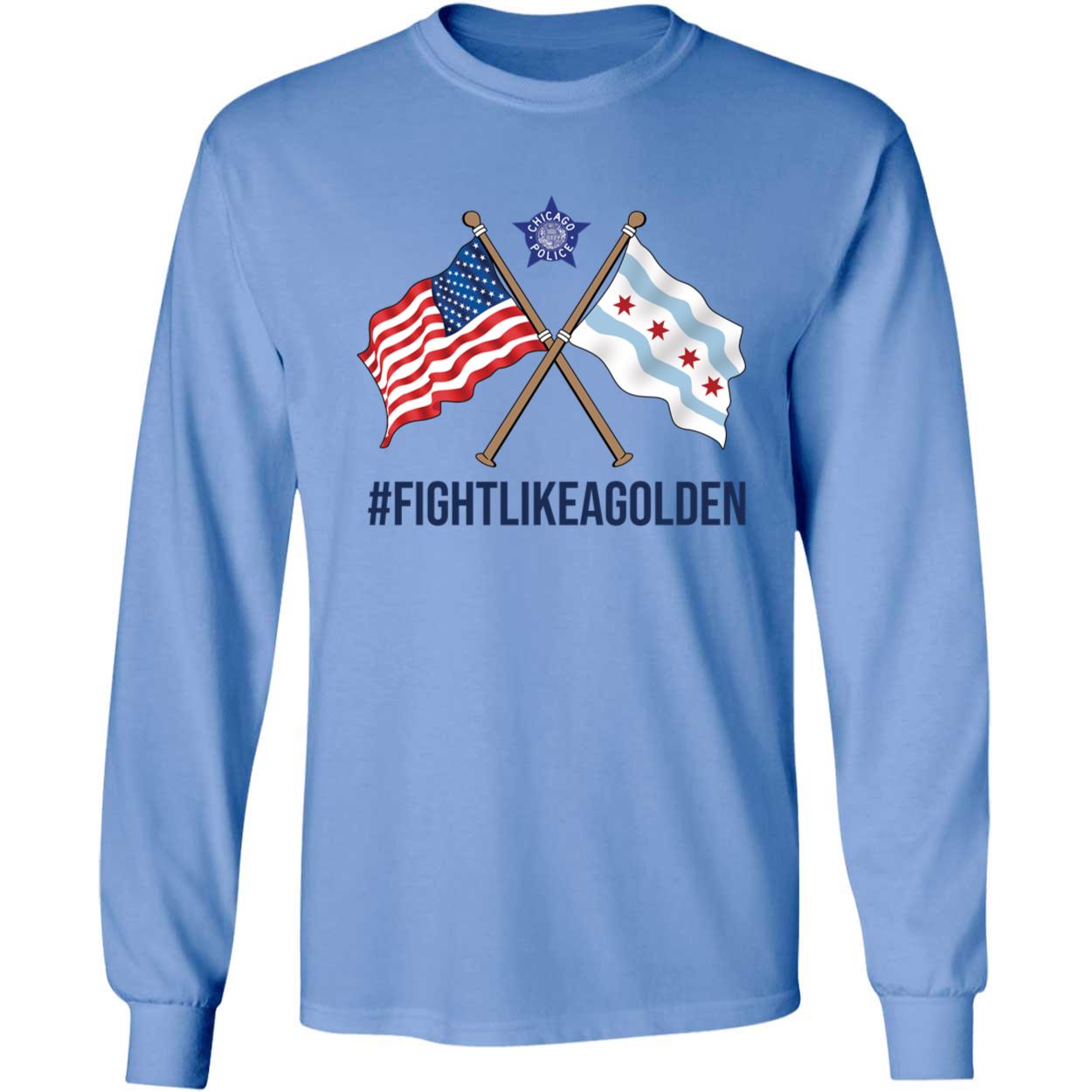 Fight Like A Golden Long Sleeve Shirt