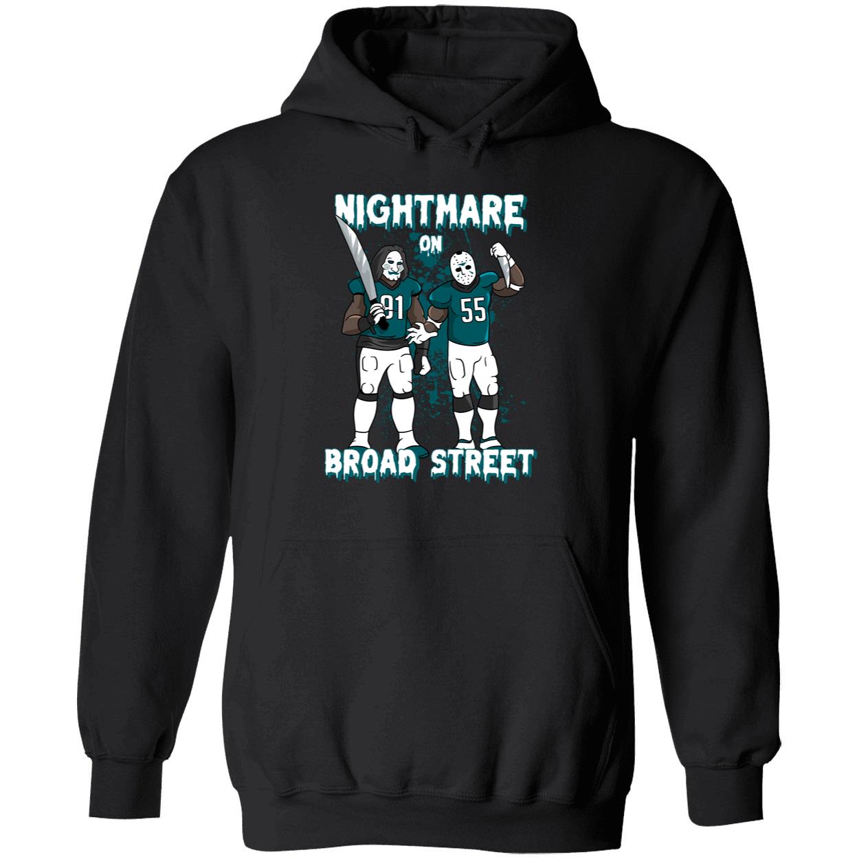 Fletcher Cox Brandon Graham Nightmare On Broad Street Hoodie