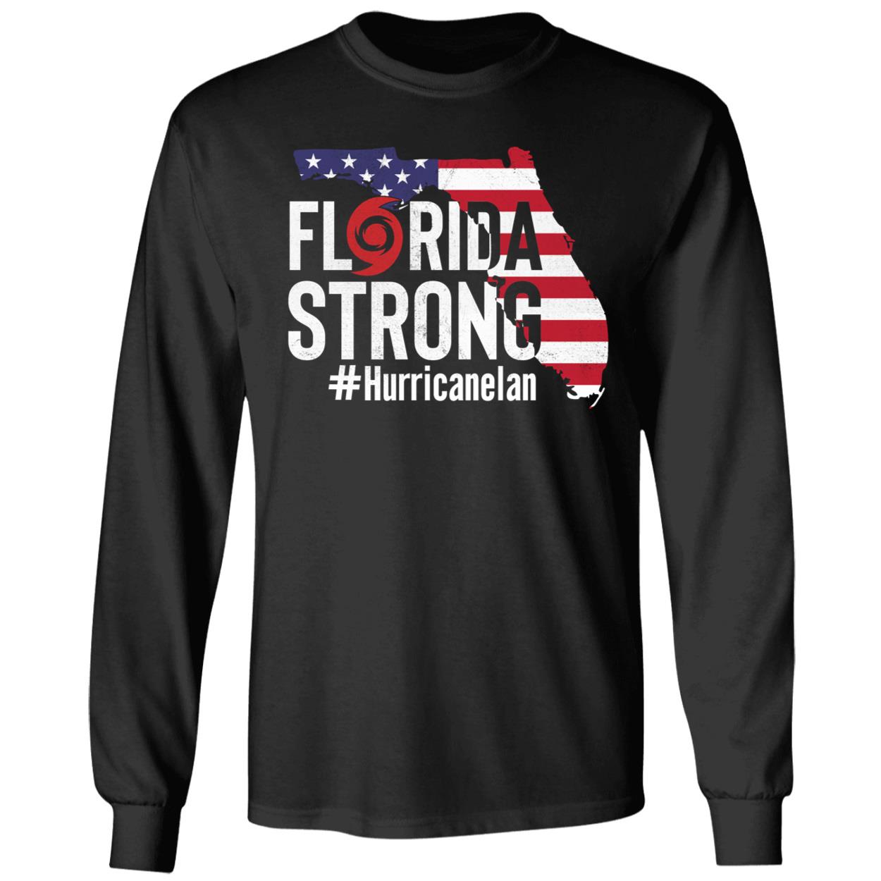 Florida Strong Hurricane Ian Long Sleeve Shirt