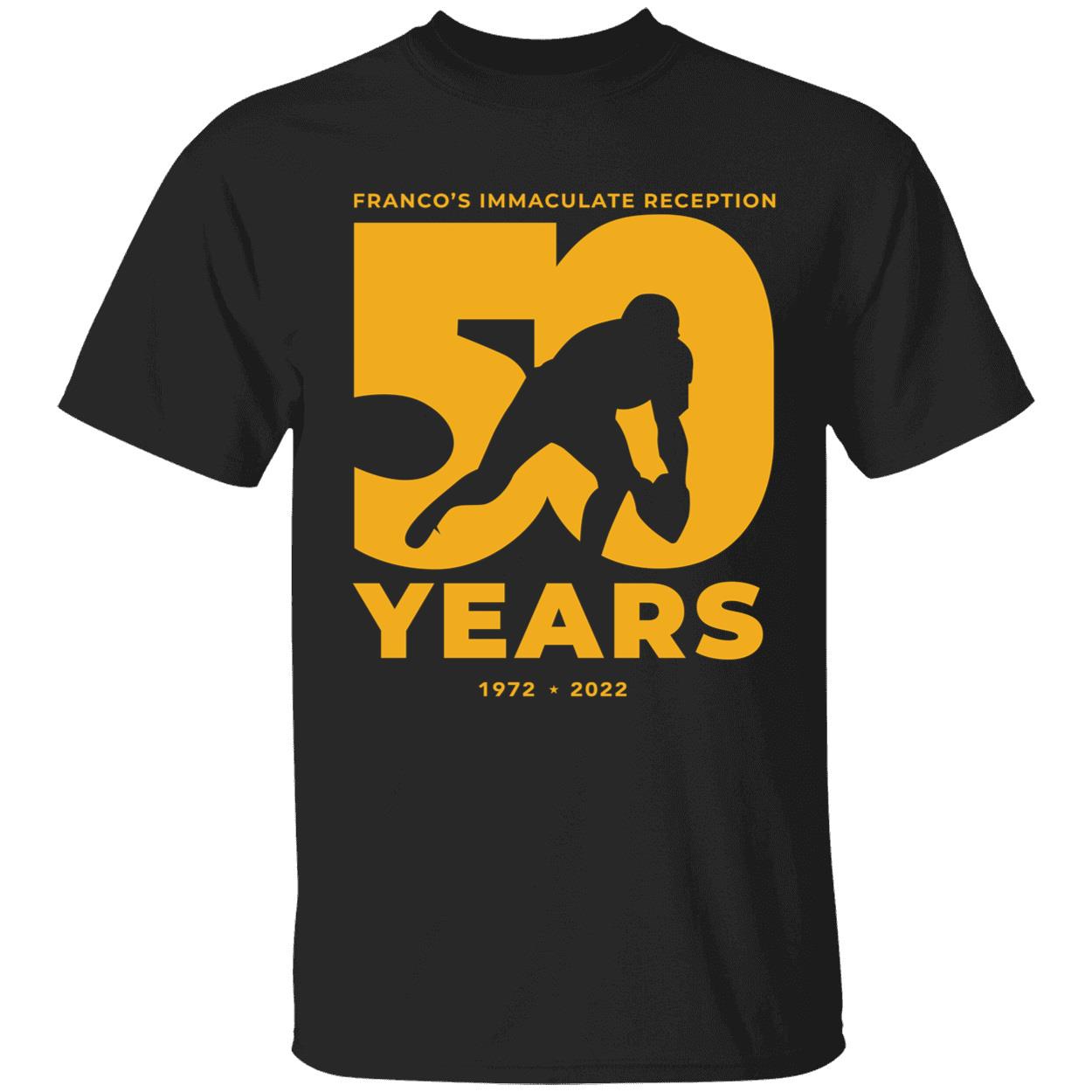 Franco Harris Immaculate Reception 50 Year 1972 2022 Shirt 1 1.jpg