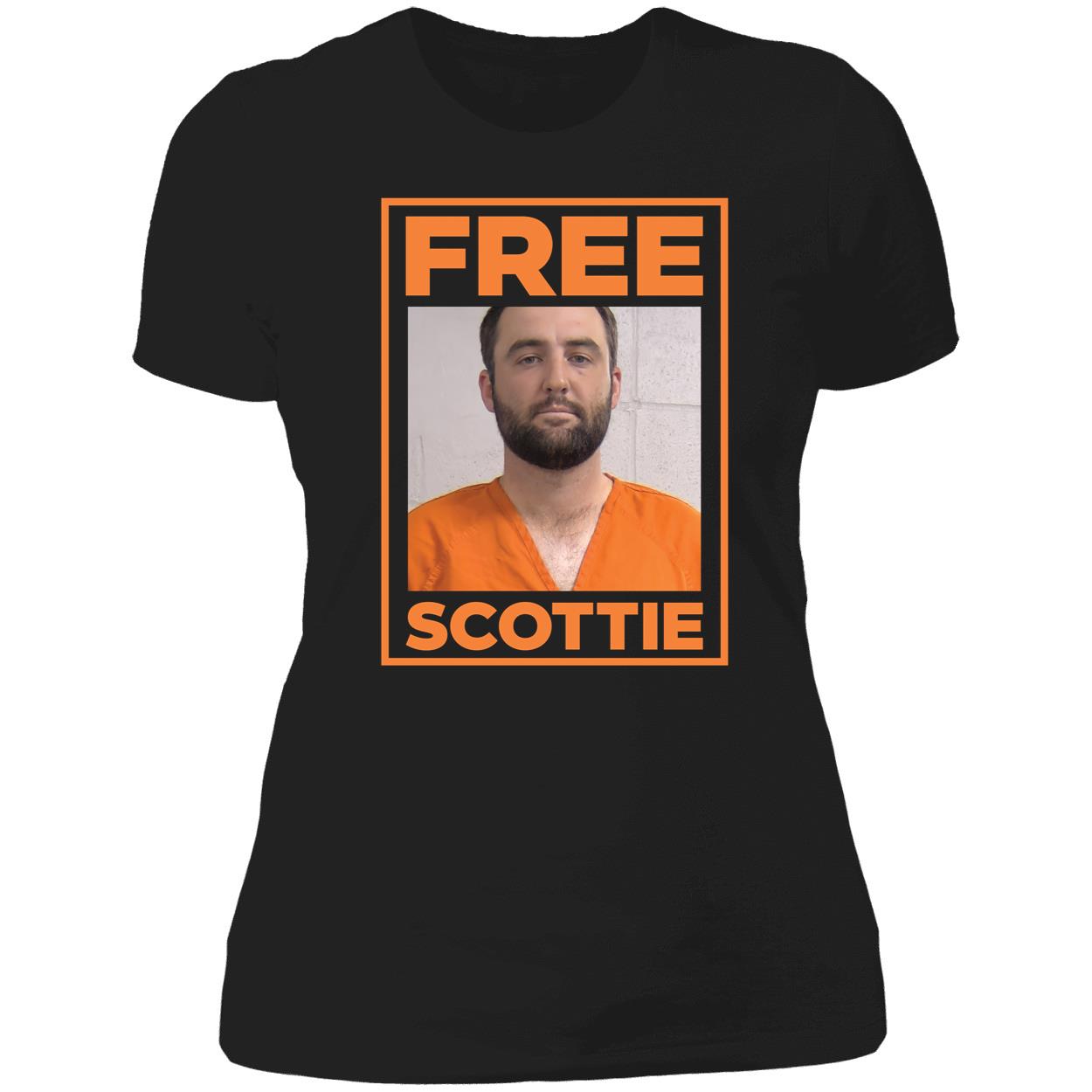 Free Scottie Mugshot Ladies Boyfriend Shirt