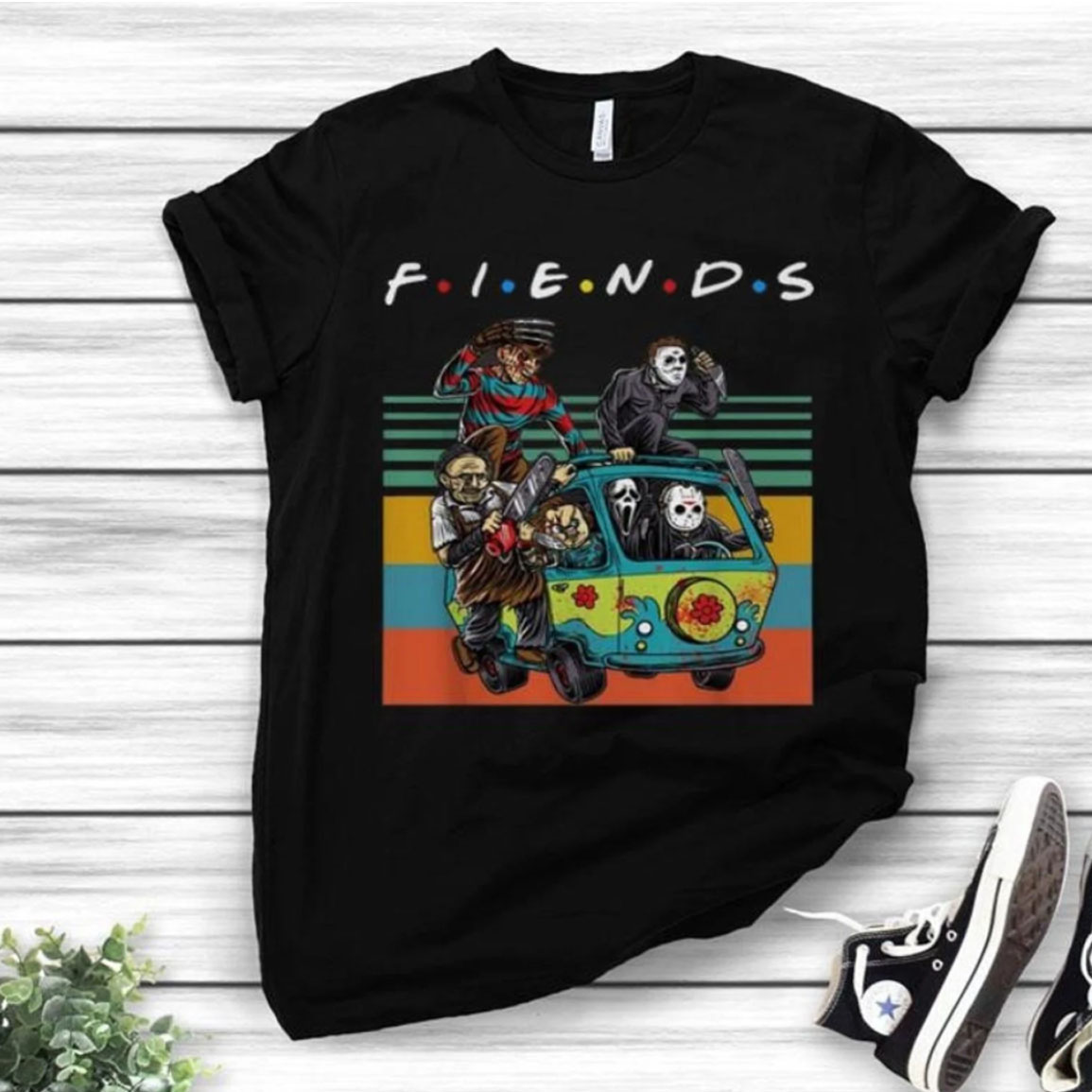Friends The Massacre Machine Horror Shirt