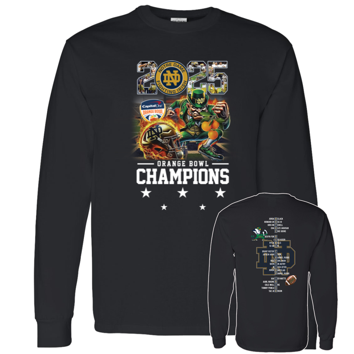 Front Back 2025 Orange Bowl Champions Notre Dame Fighting Irish7.png